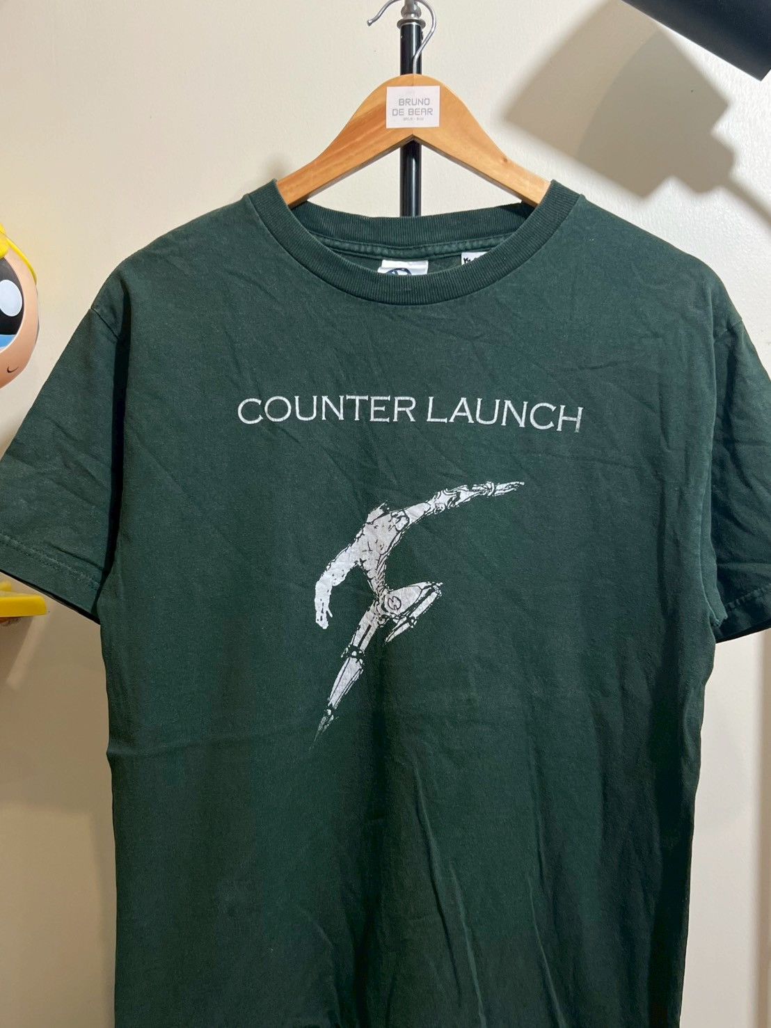 Vintage Vintage Counter Launch shirt bnz02 Size US M / EU 48-50 / 2 - 3 Thumbnail