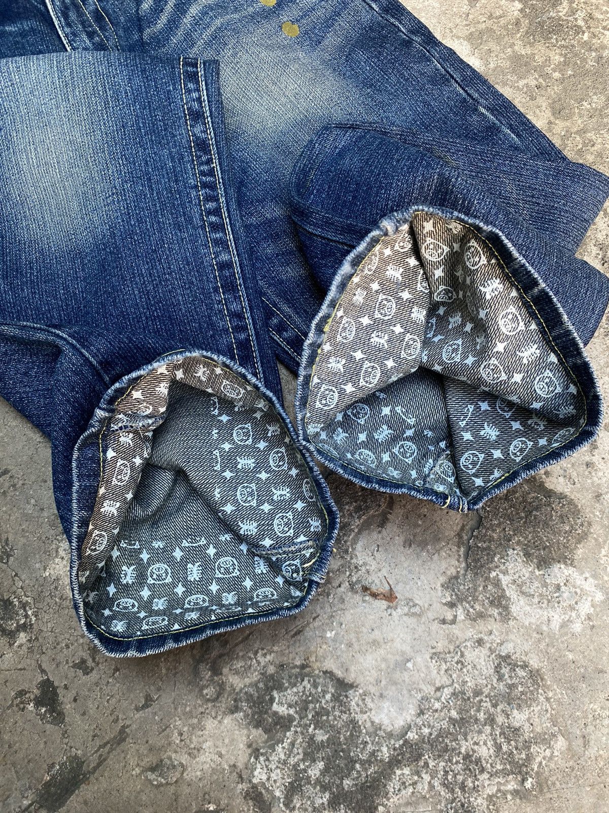 Japanese Brand Japanese Brand Buden Shouten Pig Graphic Printed Denim Pants Size US 31 - 7 Thumbnail