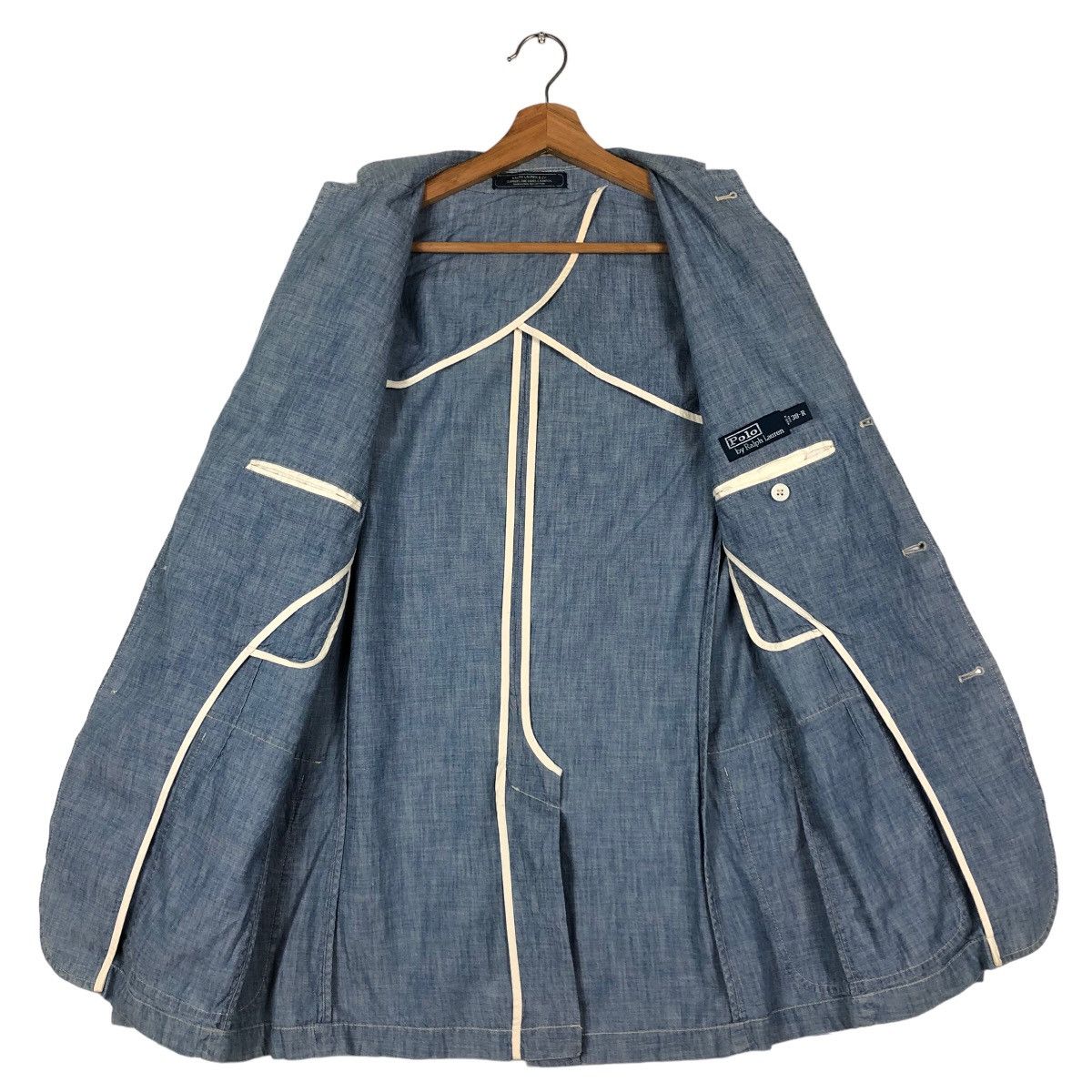 Polo Ralph Lauren 🔥Vintage Polo Ralph Lauren Chore Jacket Sun Faded Design Size US M / EU 48-50 / 2 - 14 Thumbnail