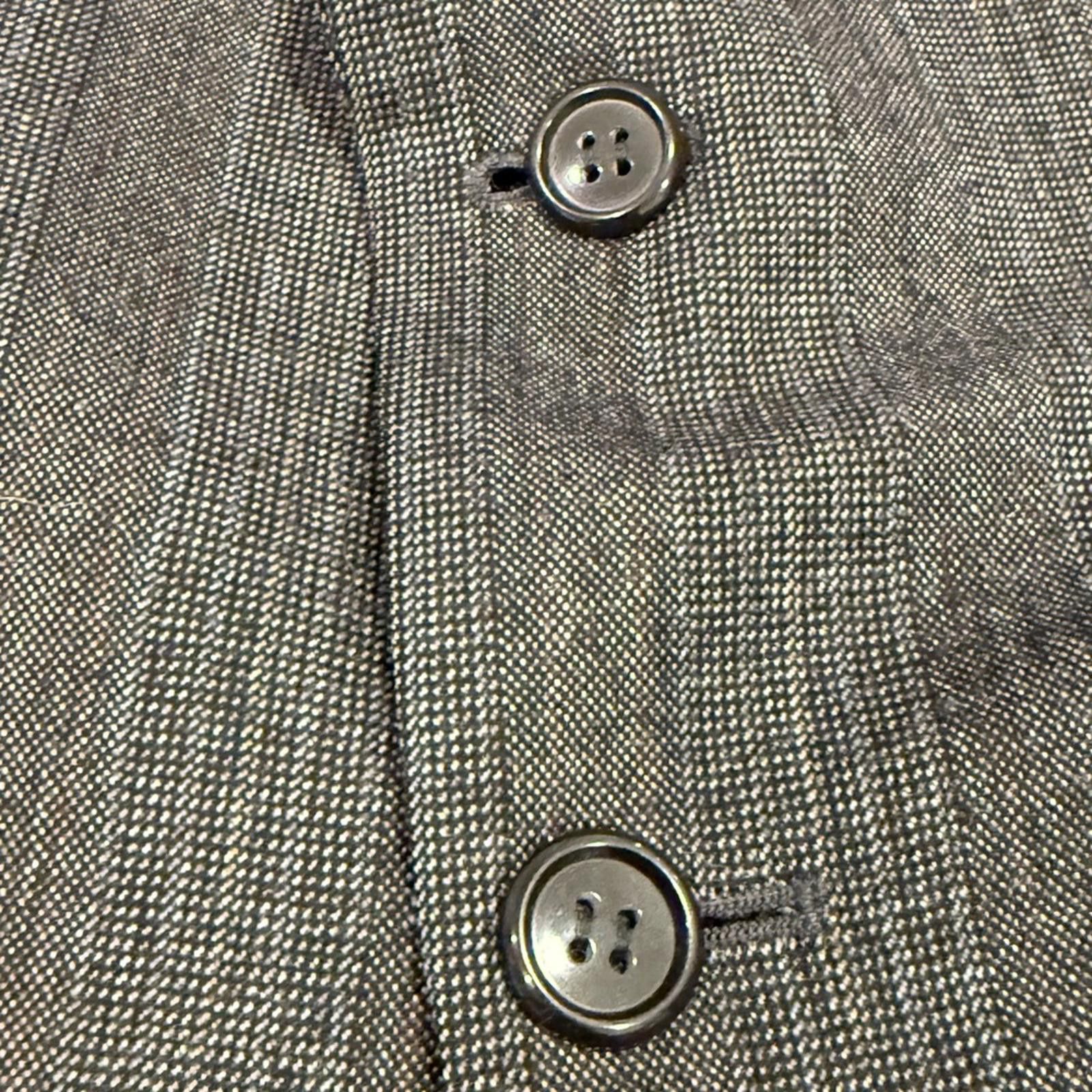 Other Pure Wool men’s black, gray & white classic knit suit blazer Size 40R - 4 Thumbnail