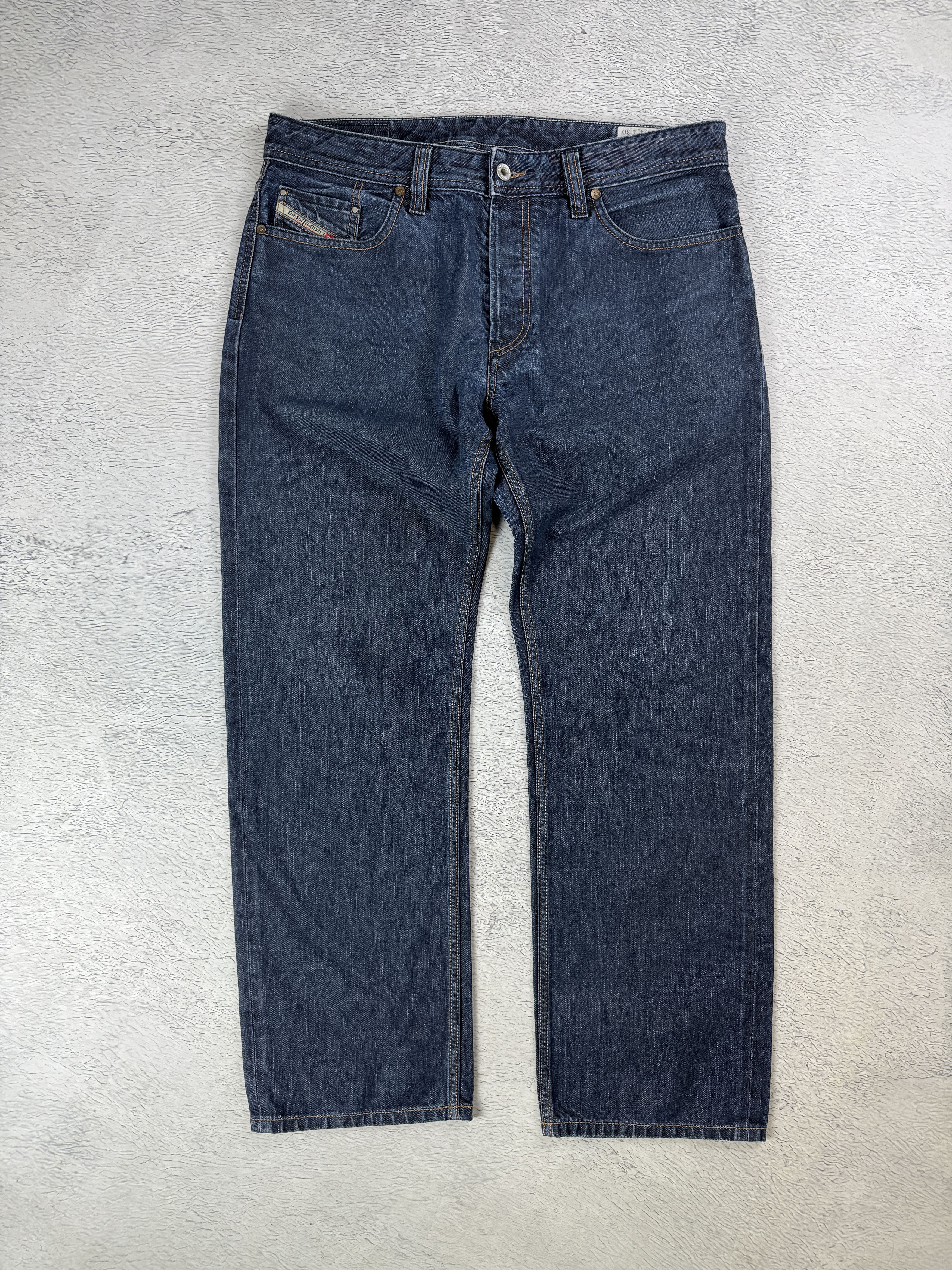 Diesel Diesel Jeans Lakree Relaxed 0088Z Comfort Straight Fit Blue Size US 34 / EU 50 - 3 Thumbnail