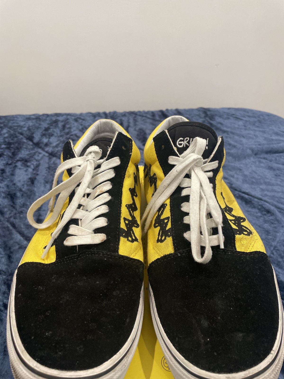 Peanuts × Vans Vans Old Skool Peanuts Charlie Brown/Black Size US 13 / EU 46 - 3 Thumbnail