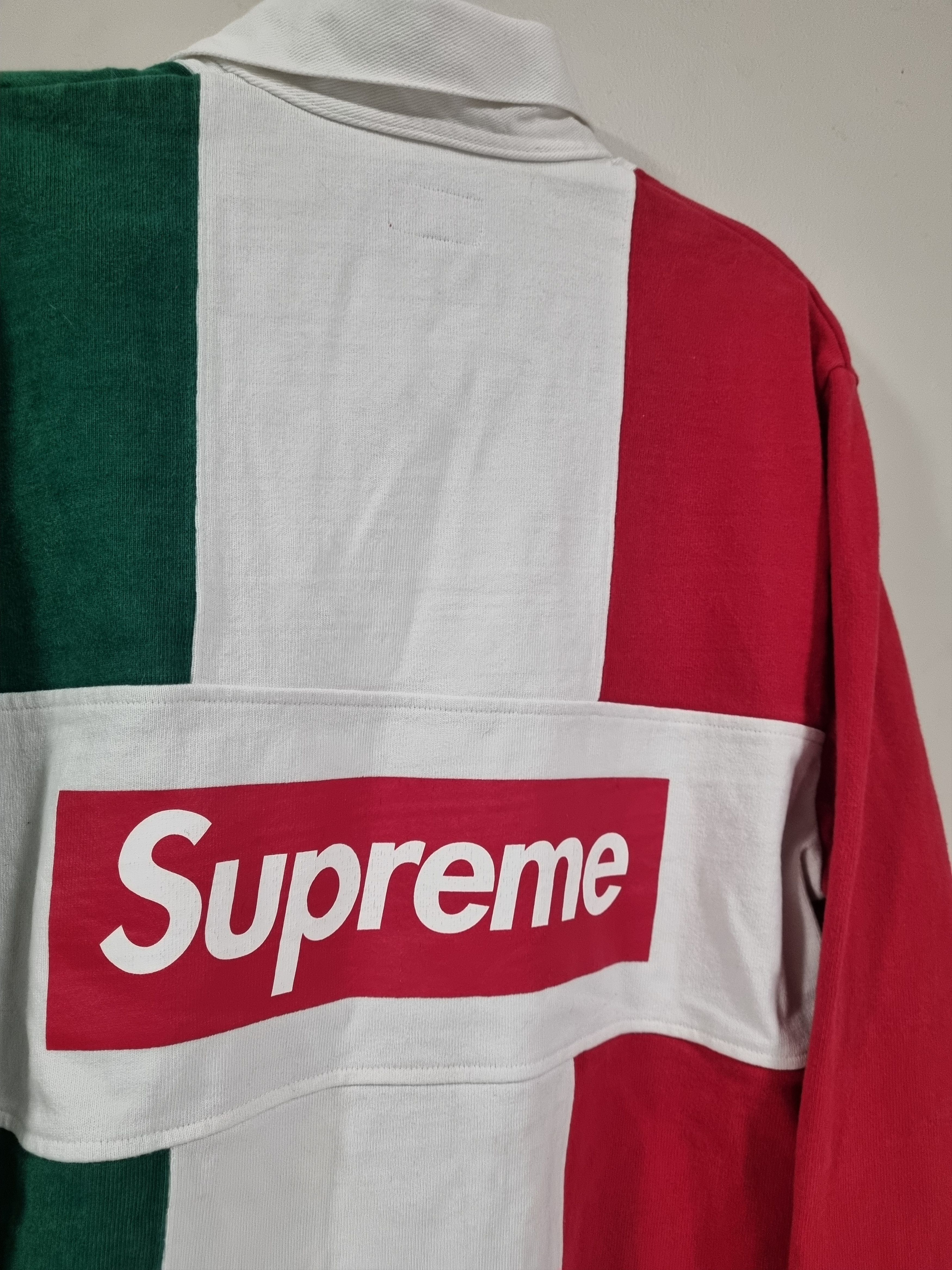 Supreme Supreme split rugby polo italy fw16 Size US M / EU 48-50 / 2 - 3 Thumbnail