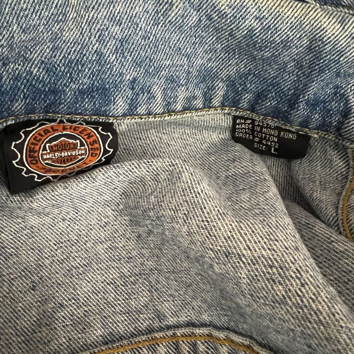 Harley Davidson Harley-Davidson New York Cafe Denim Jacket | Grailed