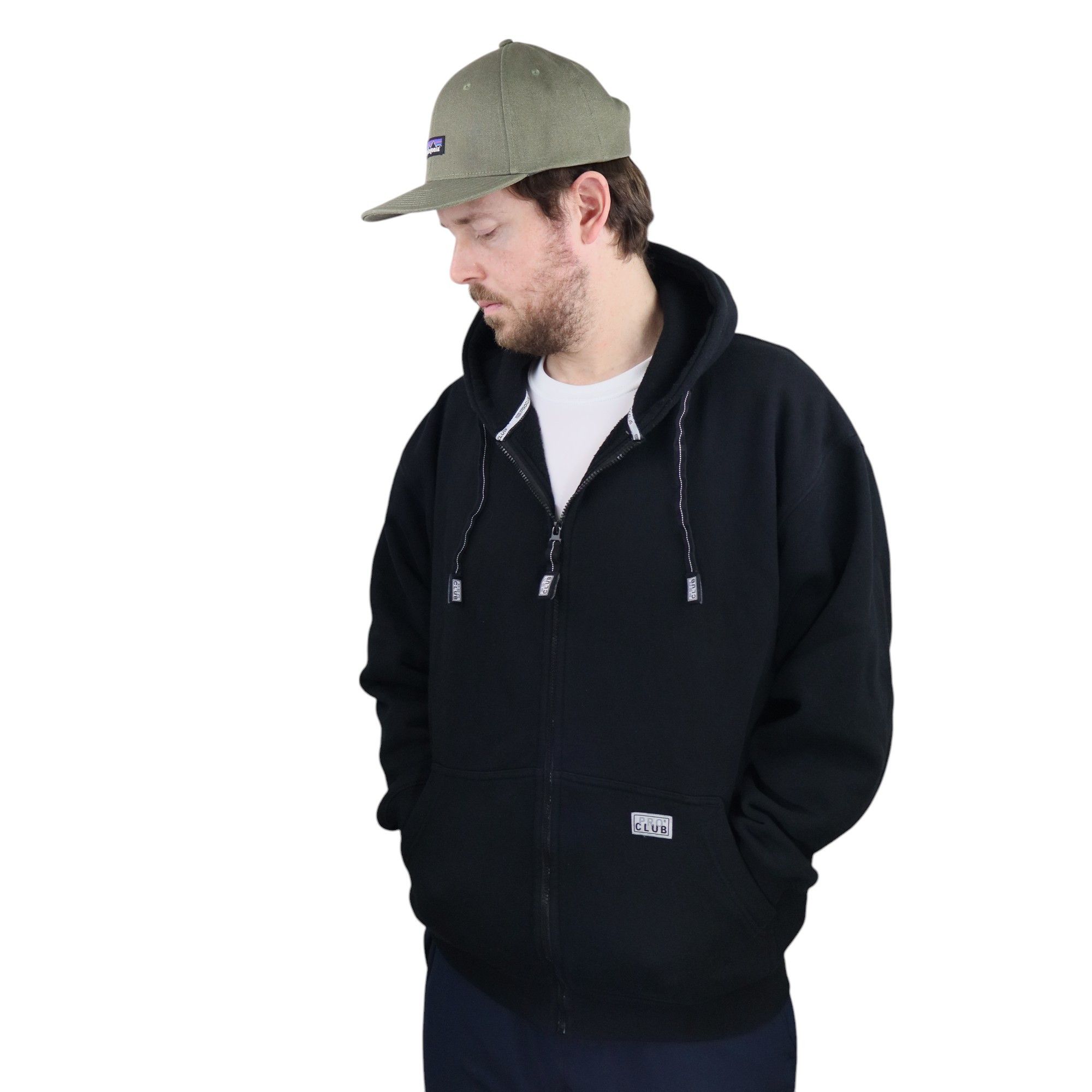 Russell Athletic × Vintage Boxy Baggy Fadded Kanye Black Zip Up Hoodie Mens Large Size US L / EU 52-54 / 3 - 1 Thumbnail
