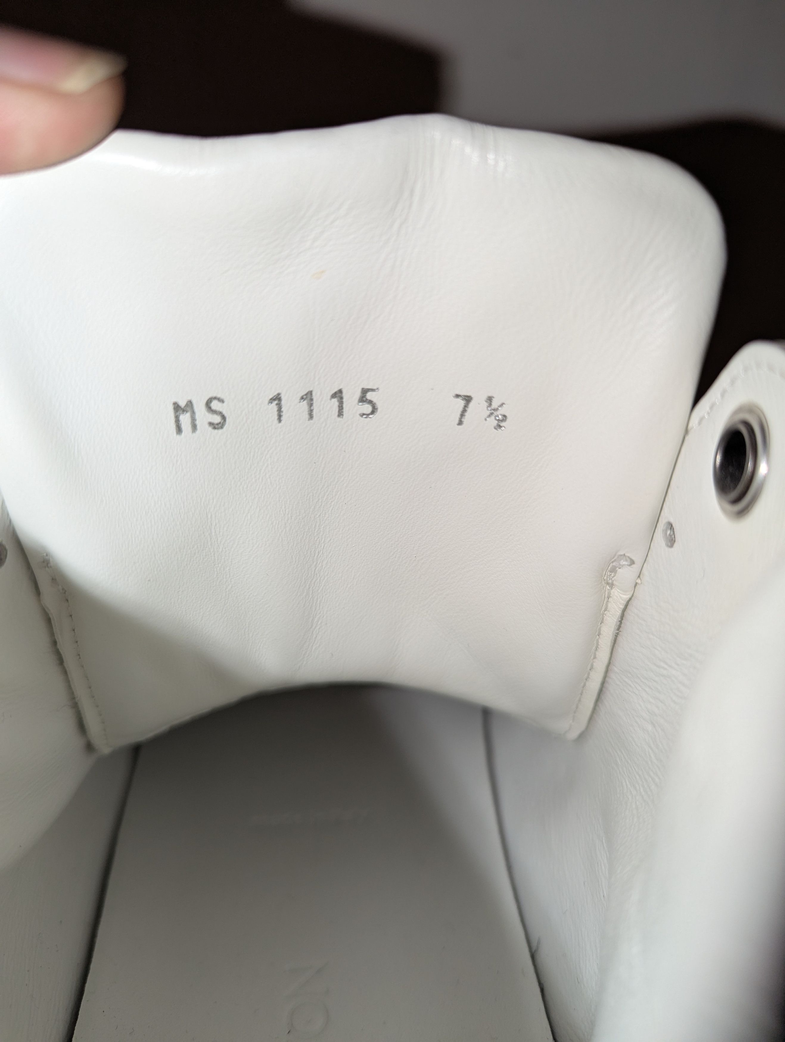 Louis Vuitton LOUIS VUITTON WHITE/BROWN MONOGRAM CANVAS+LEATHER HIGH TOP Size US 7.5 / EU 40-41 - 8 Thumbnail