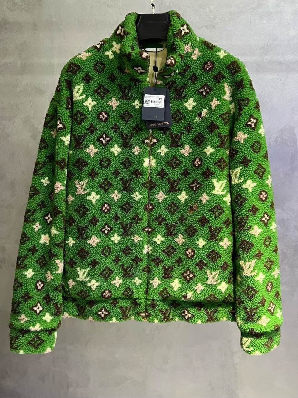 Louis Vuitton Louis Vuitton x Tyler Monogram Fleece Jacket Size XL Size US XL / EU 56 / 4 - 1 Thumbnail