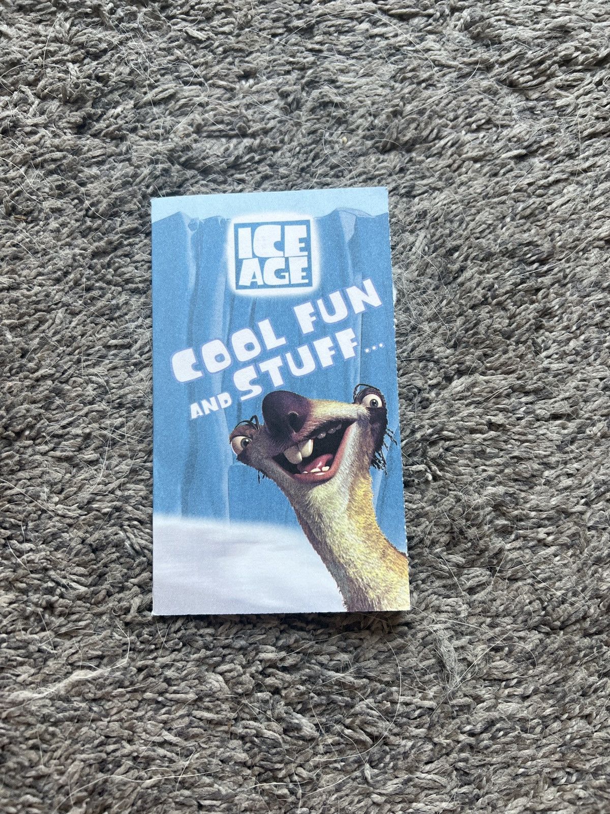 Vintage 2002 Ice Age Cool Fun And Stuff… Book Size ONE SIZE - 1 Thumbnail