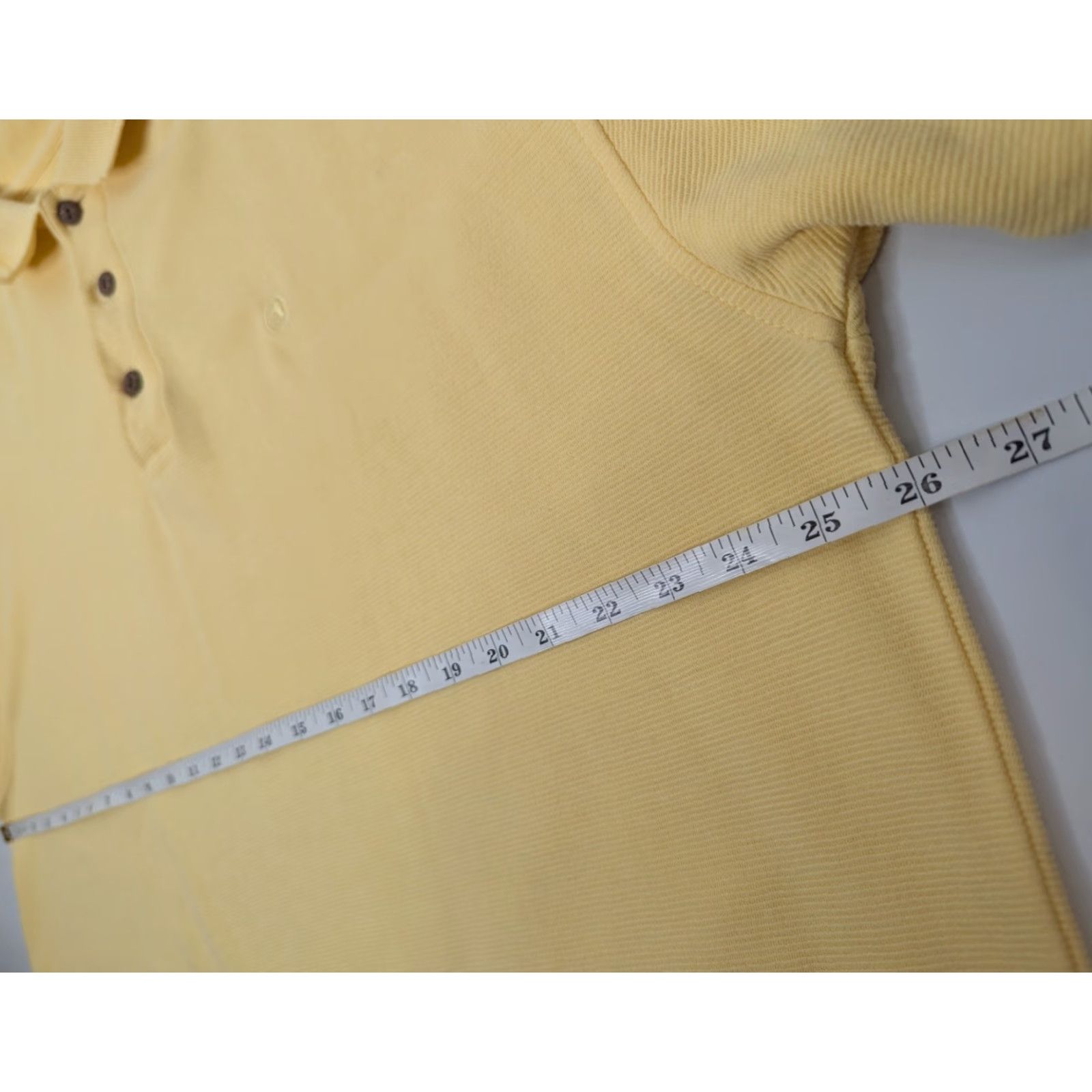 Vintage VINTAGE Duck Head Polo Shirt Men XL Yellow Short Sleeve Collared Knit 100% Cotton 90s Classic Preppy Designer Golf Casual Mens Size US XL / EU 56 / 4 - 6 Thumbnail