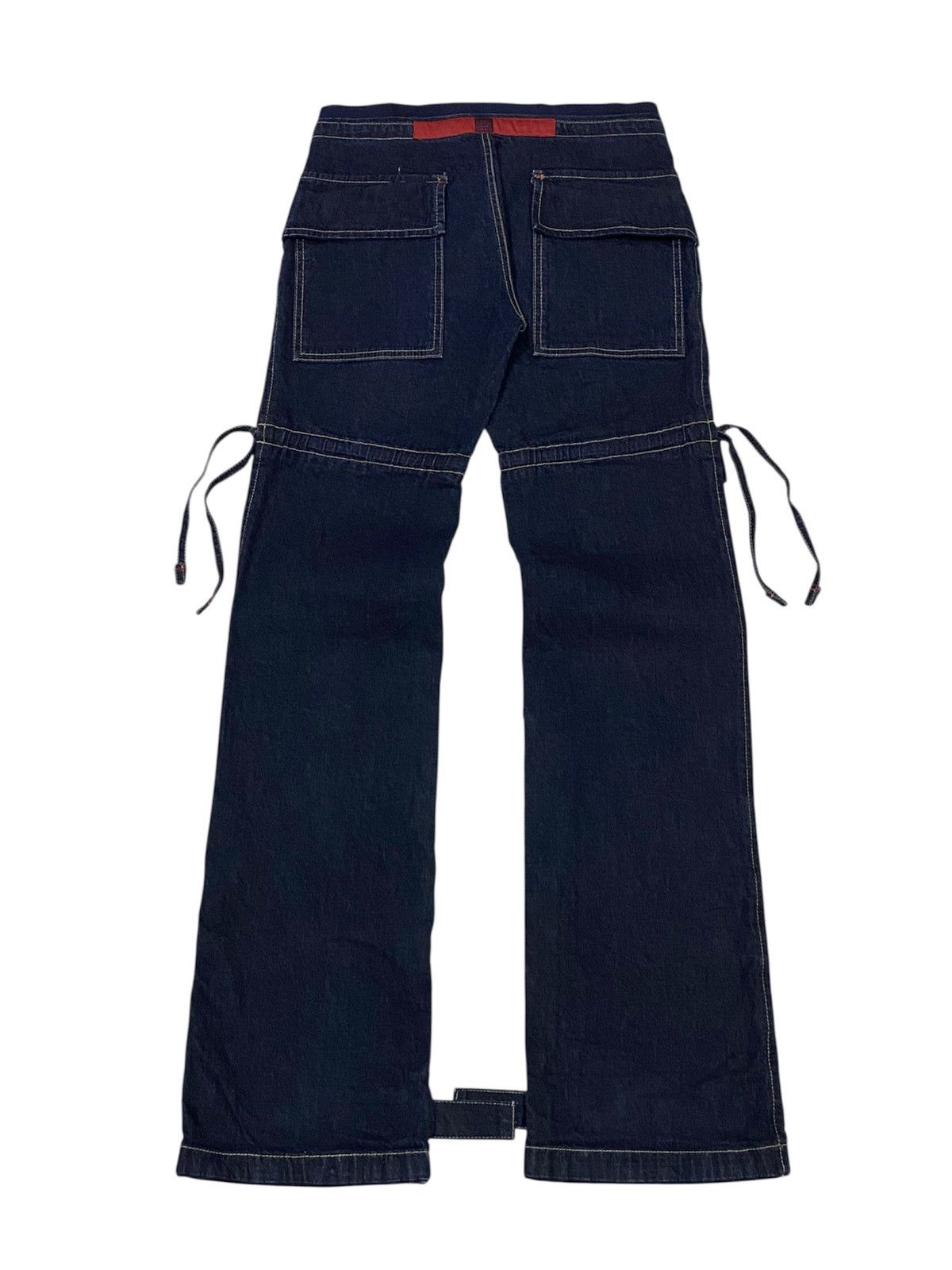 Marithe + Francois Girbaud Marithe Francois Girbaud Wide Leg Jeans Size 26" / US 2 / IT 38 - 2 Thumbnail