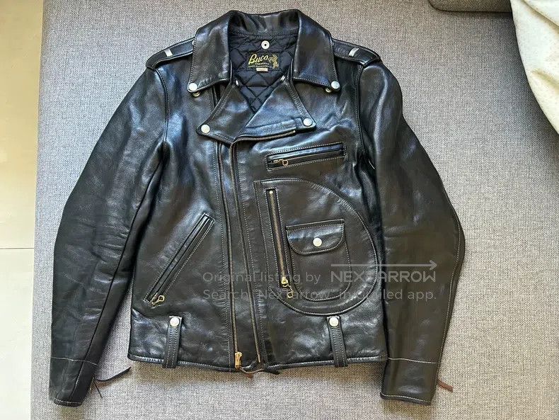 Buco Buco J24 Leather Jacket Size US S / EU 44-46 / 1 - 1 Thumbnail