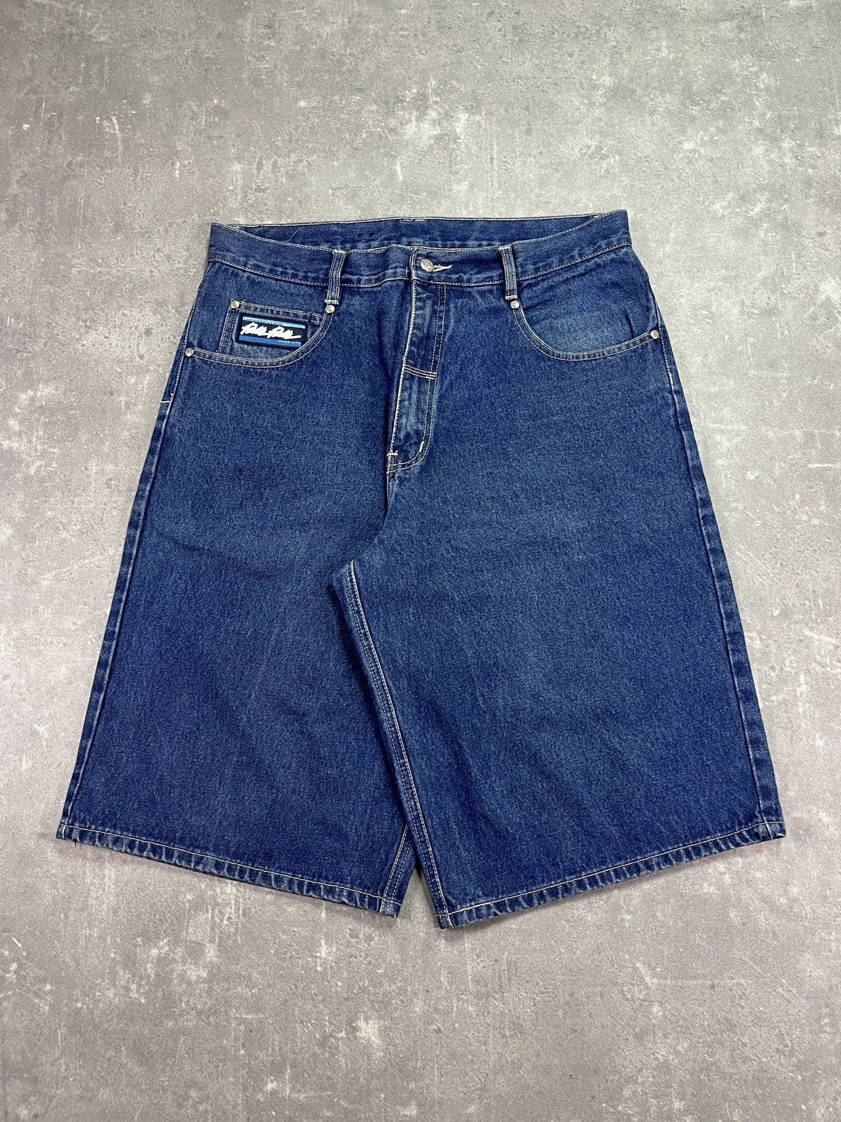 Pelle Pelle Pelle Pelle Marc Buchanan PP Logo Jorts Shorts 36 Baggy Size US 36 / EU 52 - 2 Thumbnail