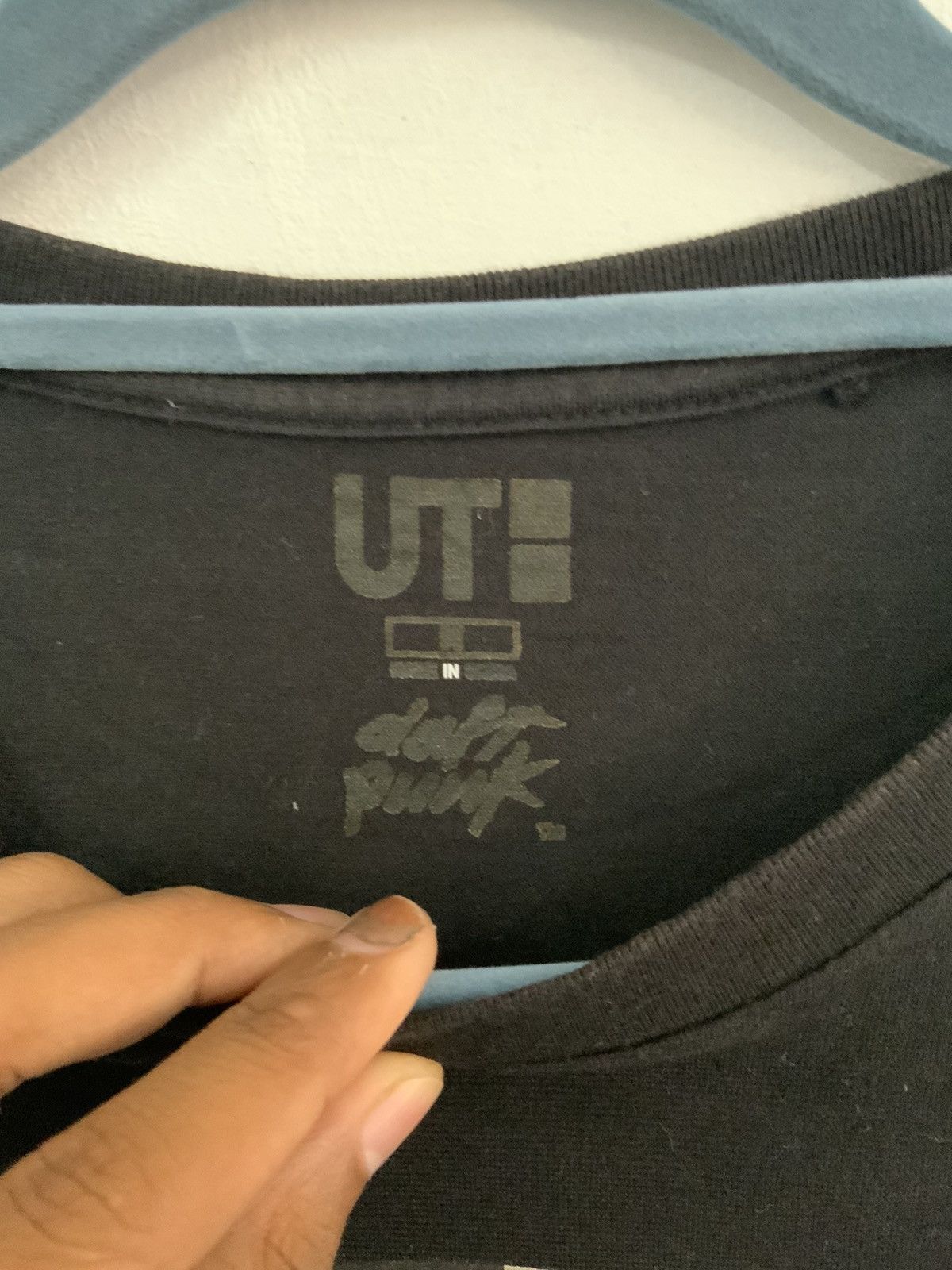 Uniqlo Daft Punk Big Logo Tee by Uniqlo Size US M / EU 48-50 / 2 - 8 Thumbnail