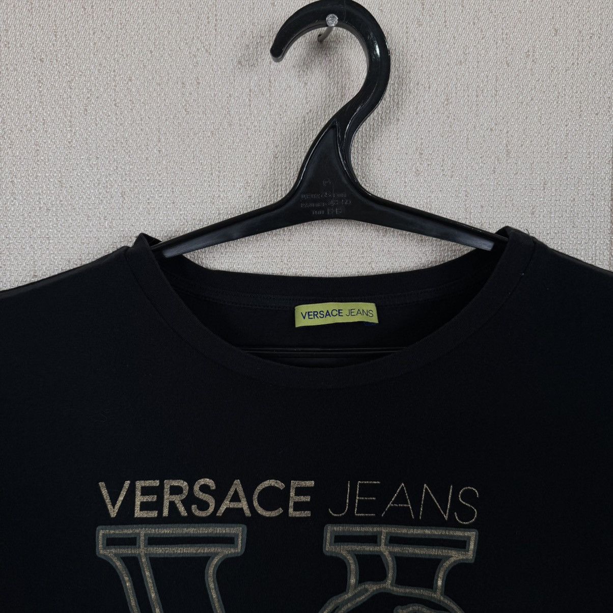 Versace Versace Jeans T shirt Black Luxury Sz L Medusa Size US L / EU 52-54 / 3 - 8 Thumbnail