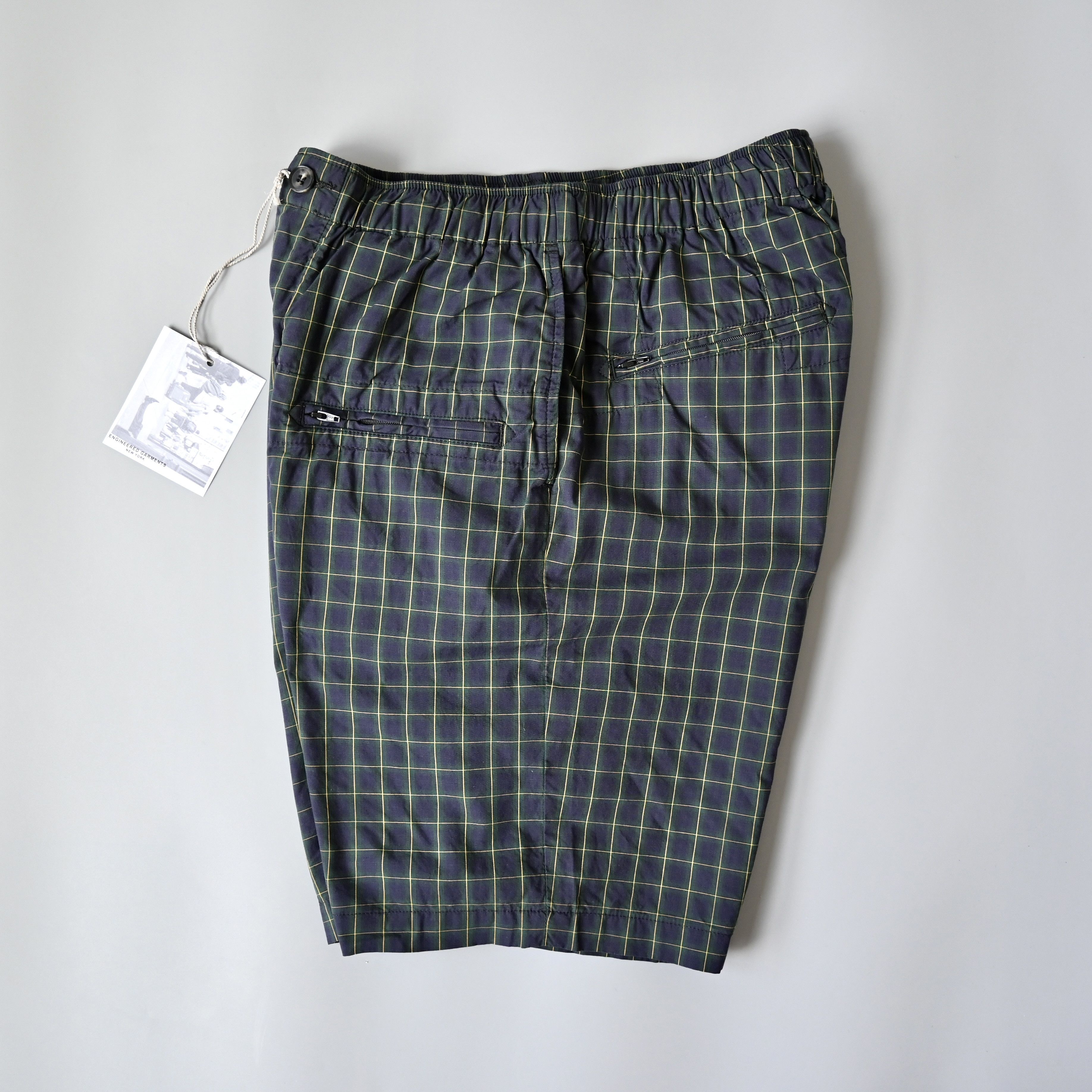 Engineered Garments UNUSED, Engineered Garments Ghurka Easy Shorts Green tartan Size US 33 - 1 Thumbnail