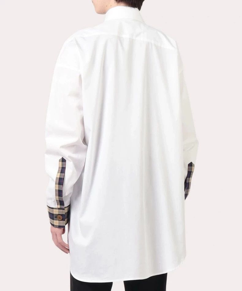 Vivienne Westwood Vivienne Westwood sizeF White asymmetrical collar shirt wit Size M / US 6-8 / IT 42-44 - 2 Thumbnail