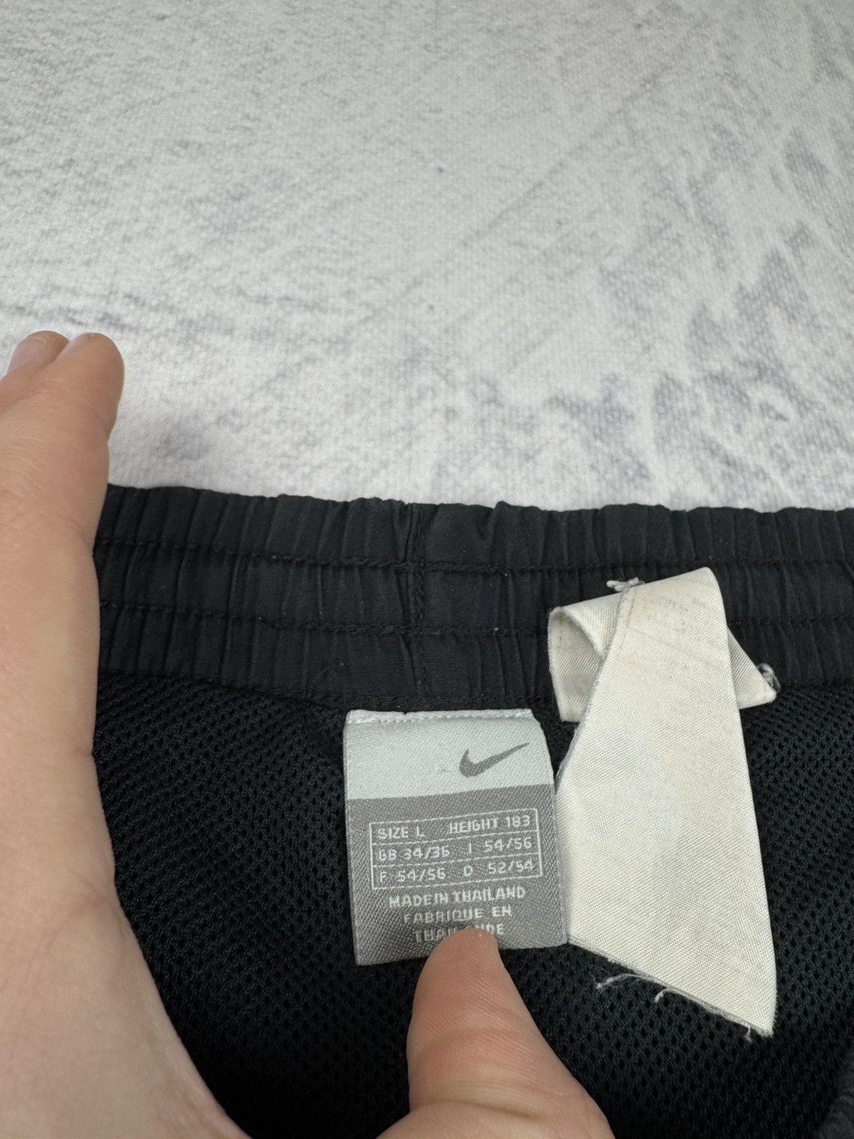 Nike × Vintage NIKE VINTAGE BASIC LOGO OVERSIZE BAGGY PANTS Size US 34 / EU 50 - 9 Thumbnail