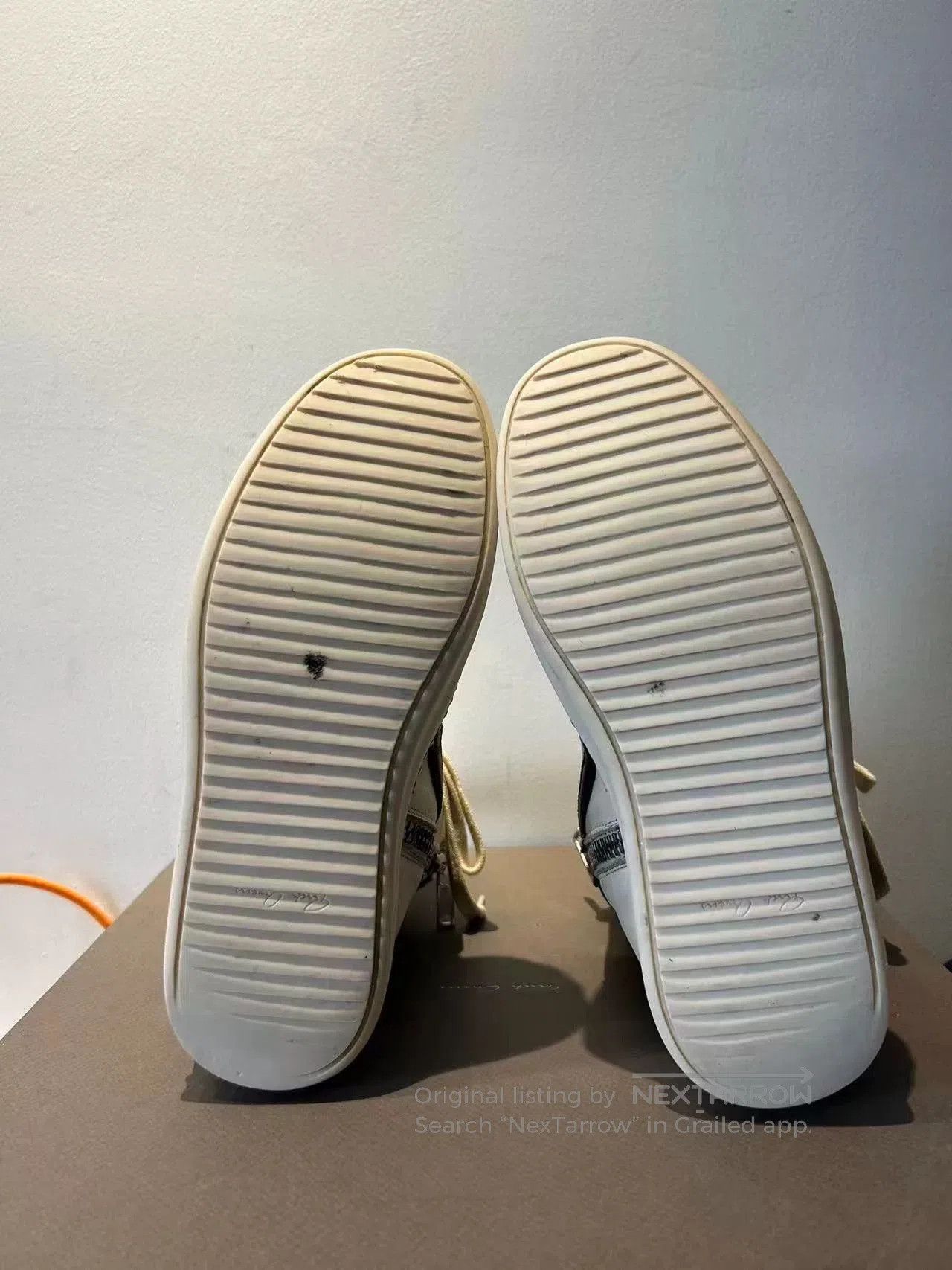 Rick Owens Rick Owens Black Leather High Tops. Size US 6 / EU 39 - 7 Thumbnail