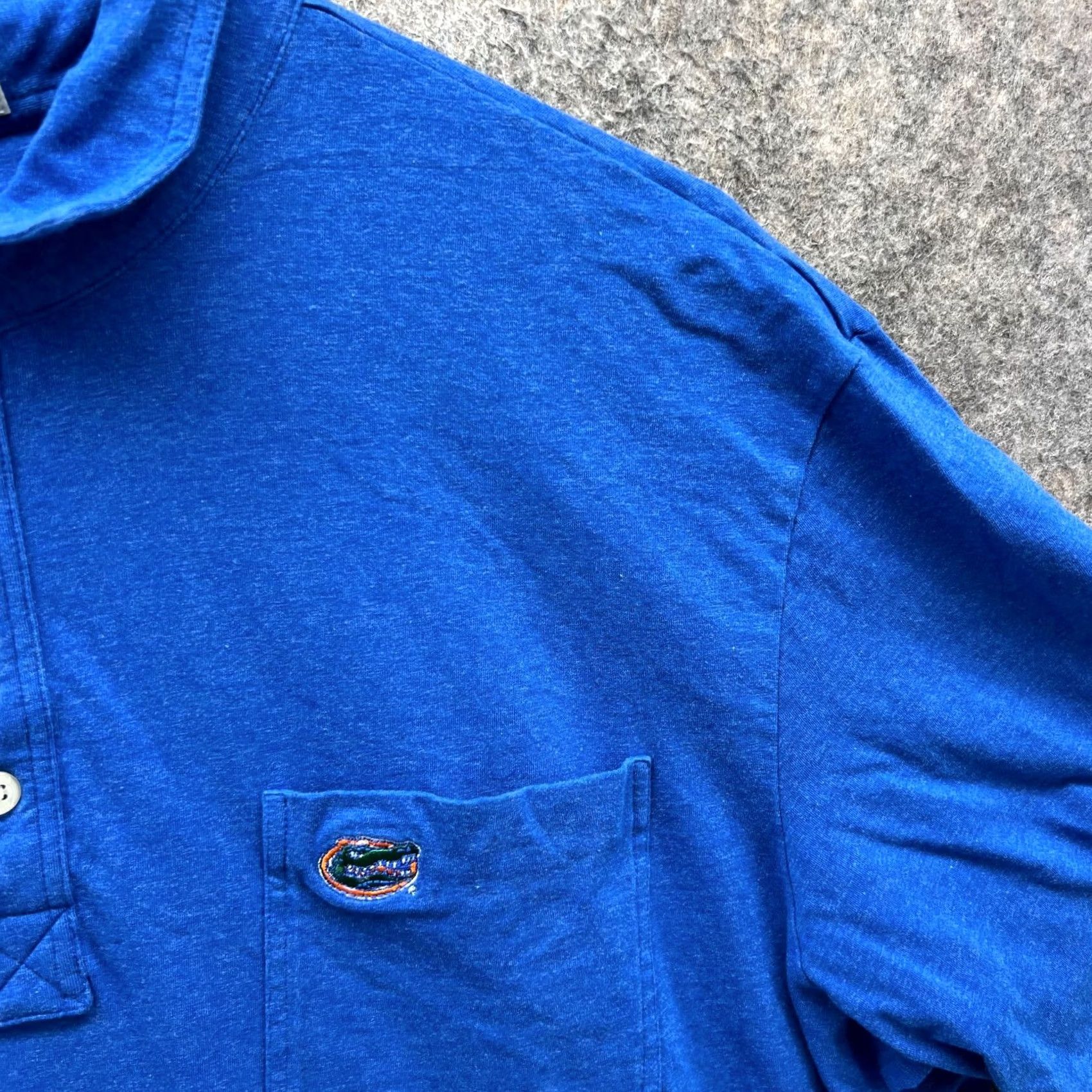 johnnie-O VINTAGE Johnnie O Polo Shirt Mens XL Blue Embroidery Logo Hangin Out Florida Gators Size US XL / EU 56 / 4 - 7 Thumbnail