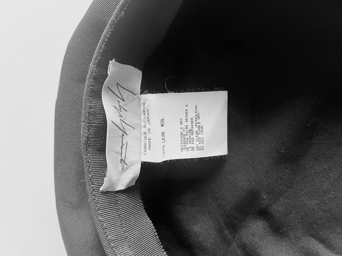 Yohji Yamamoto Yohji Yamamoto - Wool Beret Hat Cap Size ONE SIZE - 9 Thumbnail