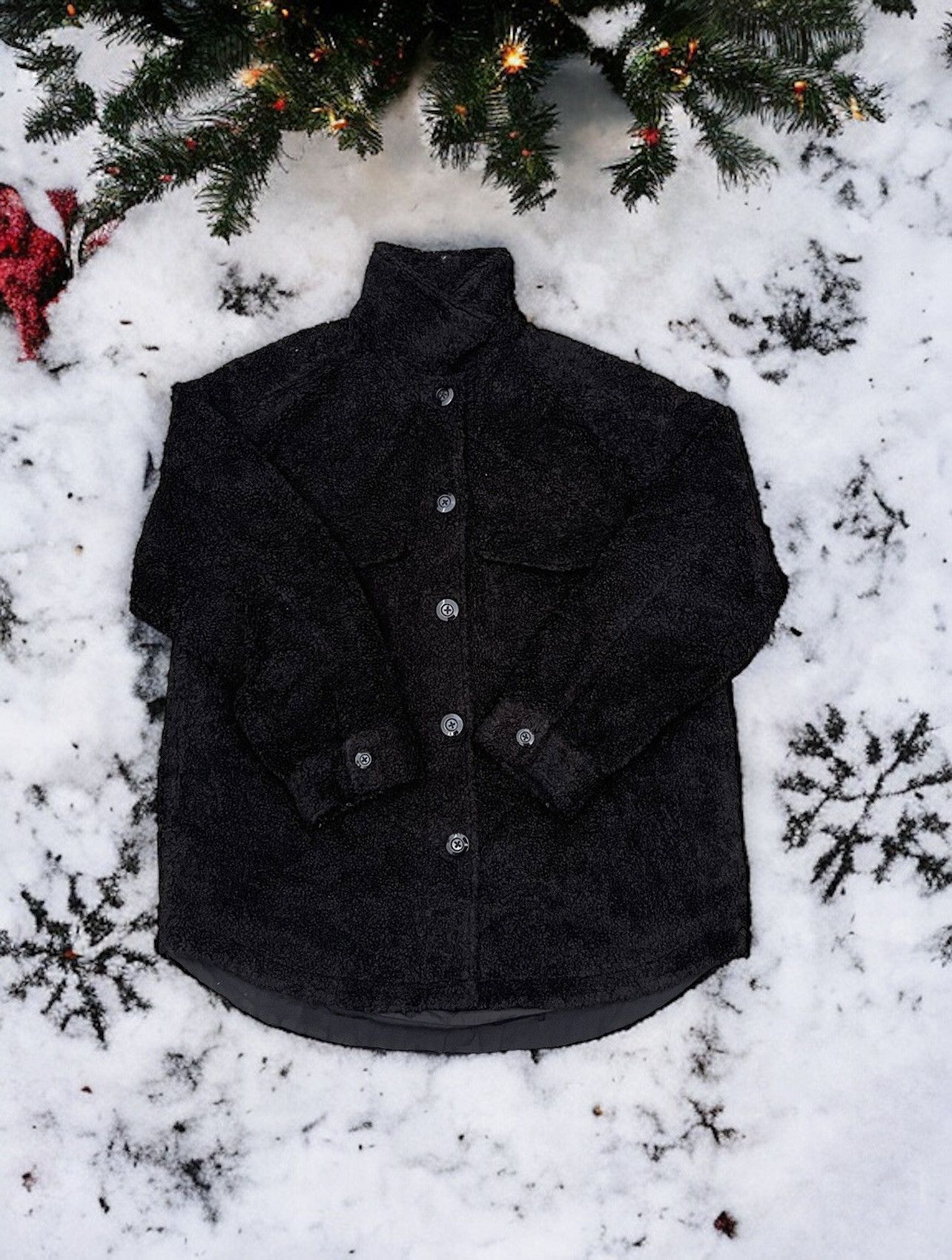 GU GU DEEP PILE FLEECE BUTTONS UP JACKET Size US XL / EU 56 / 4 - 3 Thumbnail