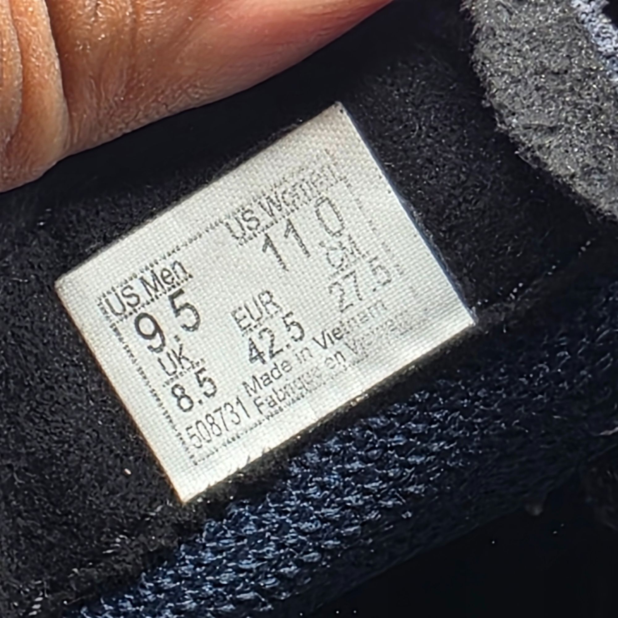 Vans Vans UltraRange EXO Mens Size 9.5 Black Low Top Shoes Skate Size US 9.5 / EU 42-43 - 6 Thumbnail