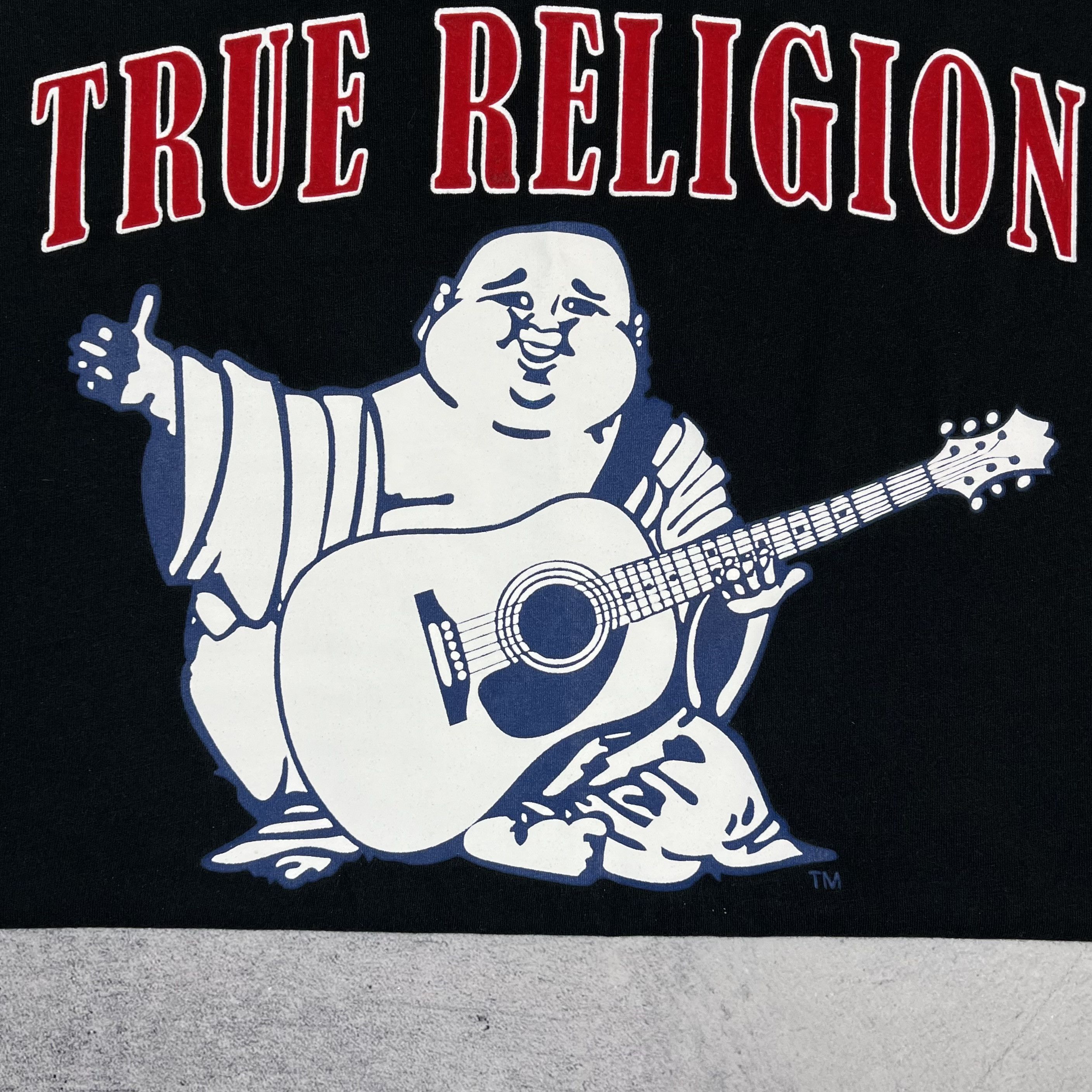 True Religion True Religion Buddha Y2K Big Logo Japanese T Shirt Size US L / EU 52-54 / 3 - 6 Thumbnail