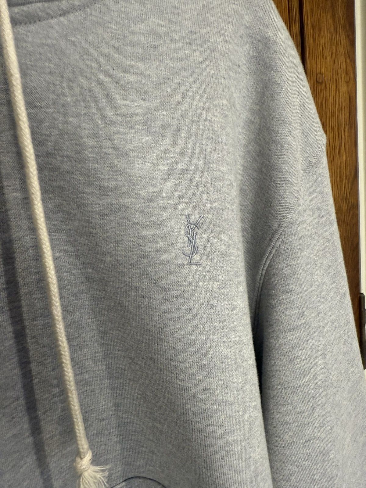 $1.4k FW23 Saint Laurent Cassandre logo hoodie L