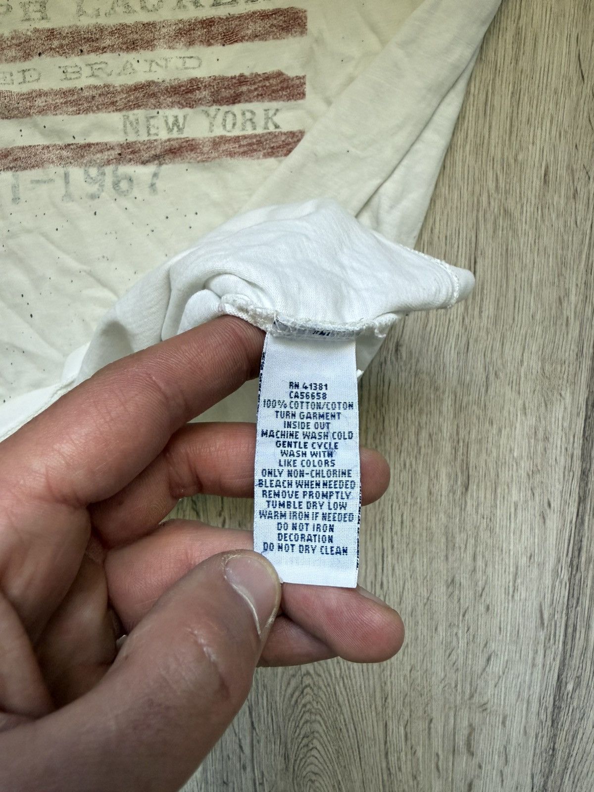 Polo Ralph Lauren Polo Ralph Lauren fabric distressed American Flag logo Size US L / EU 52-54 / 3 - 11 Thumbnail
