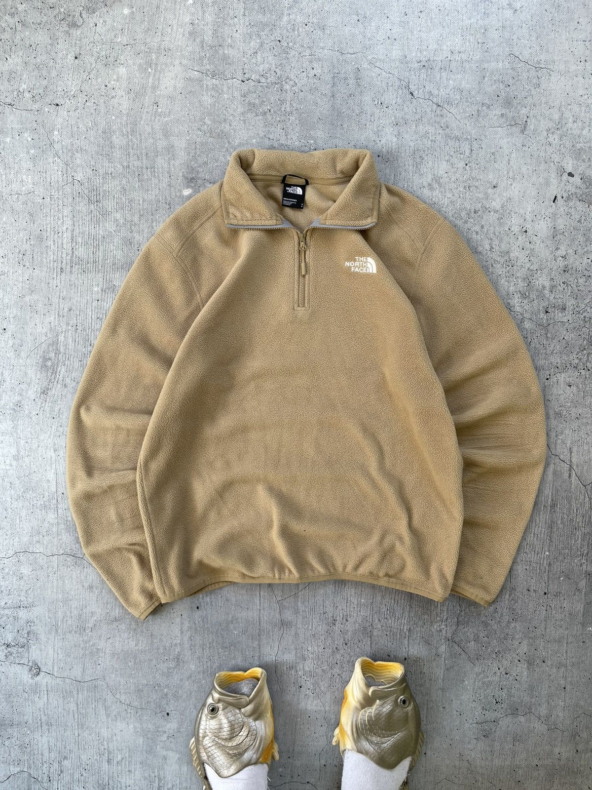Other ⛷️ Vintage The North Face fleece sweater zip microfleece Size US S / EU 44-46 / 1 - 1 Thumbnail