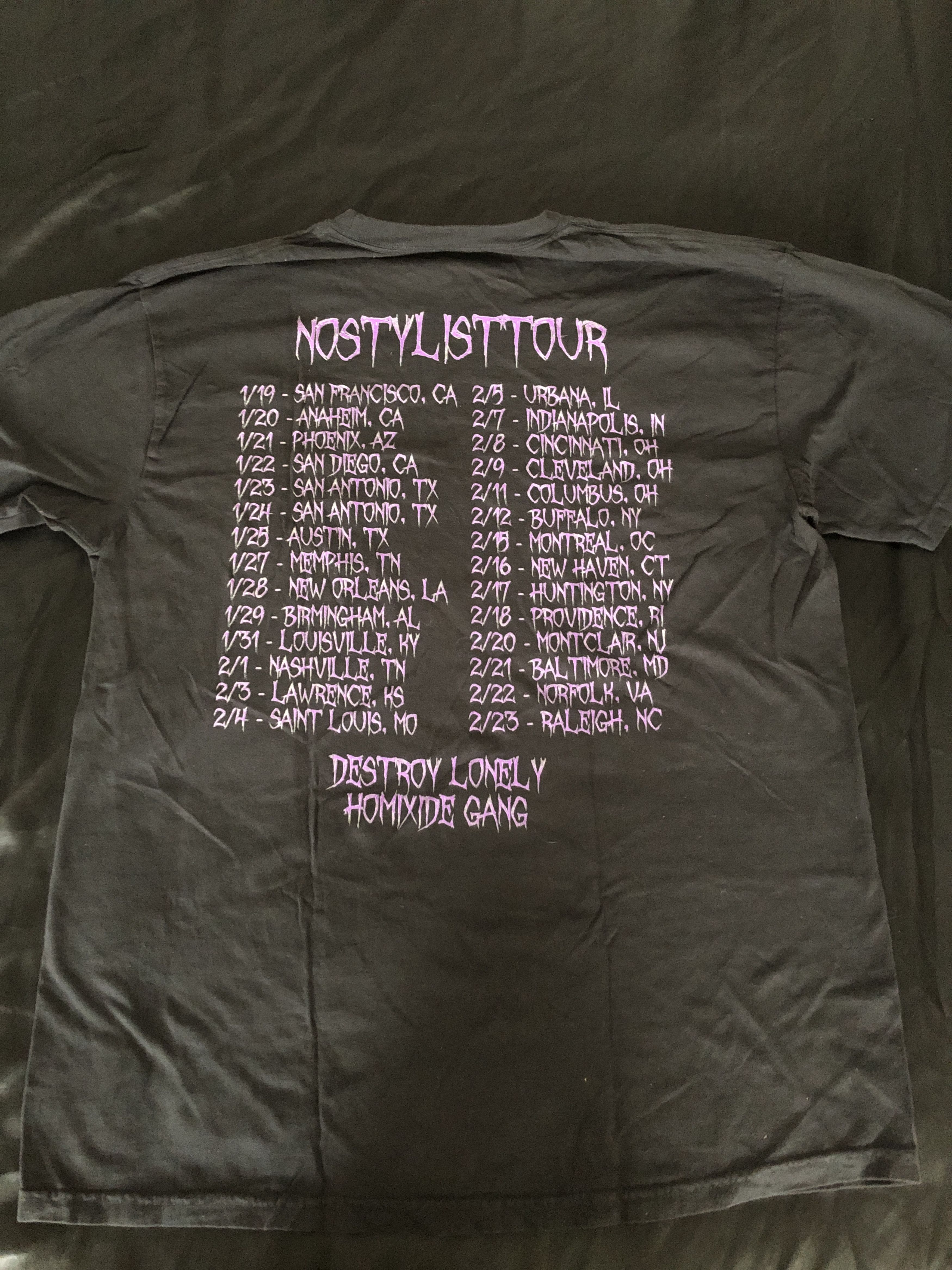 Destroy Lonely Destroy Lonely - No Stylist Tour 2023 Size US L / EU 52-54 / 3 - 2 Thumbnail