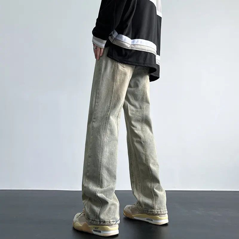 Japanese Brand Retro loose wide leg high street jeans Size US 30 / EU 46 - 5 Thumbnail