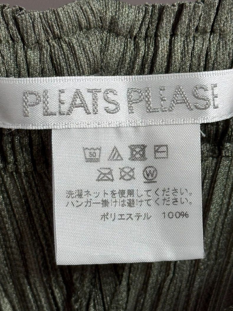 Issey Miyake Issey Miyake size:3 Military green thick balloon pants Size 22" - 3 Thumbnail
