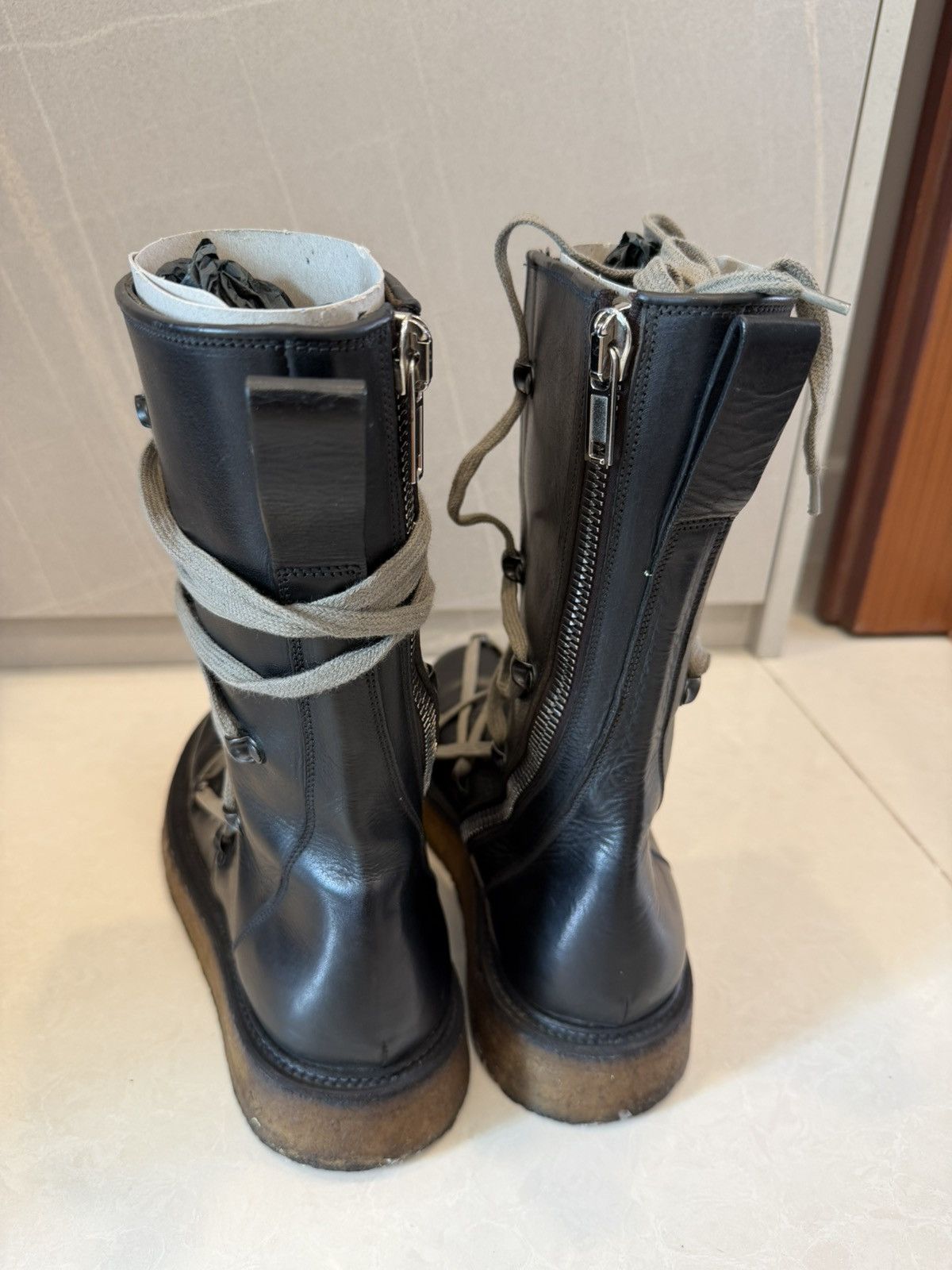 Rick Owens RICK OWENS PENTAGRAM CREEPER BOOTS Size US 8.5 / EU 41-42 - 3 Thumbnail