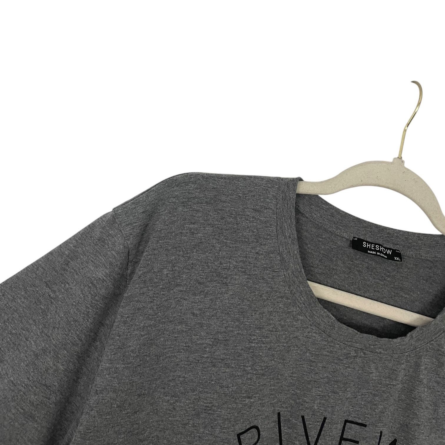 Other Sheshow Grey Driveway Drinker Graphic Short Sleeve Tee Size XXL / US 16-18 / IT 52-54 - 3 Thumbnail
