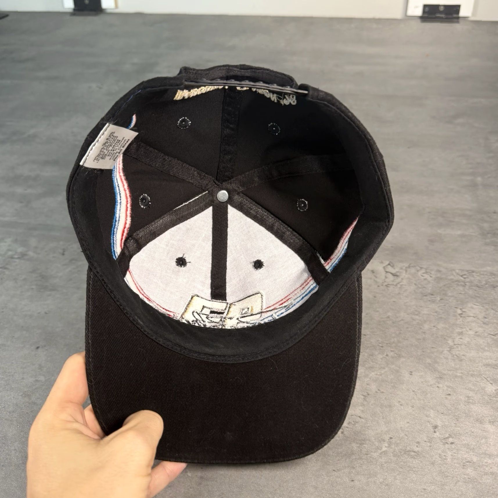 GAS VINTAGE Amoco Dave Blaney Snapback Hat Black NASCAR Trucker Racing Oil Gas Hat Mens One Size Cotton Tonkin Snap Back 90s 80s USA Farm Theme Size ONE SIZE - 6 Thumbnail