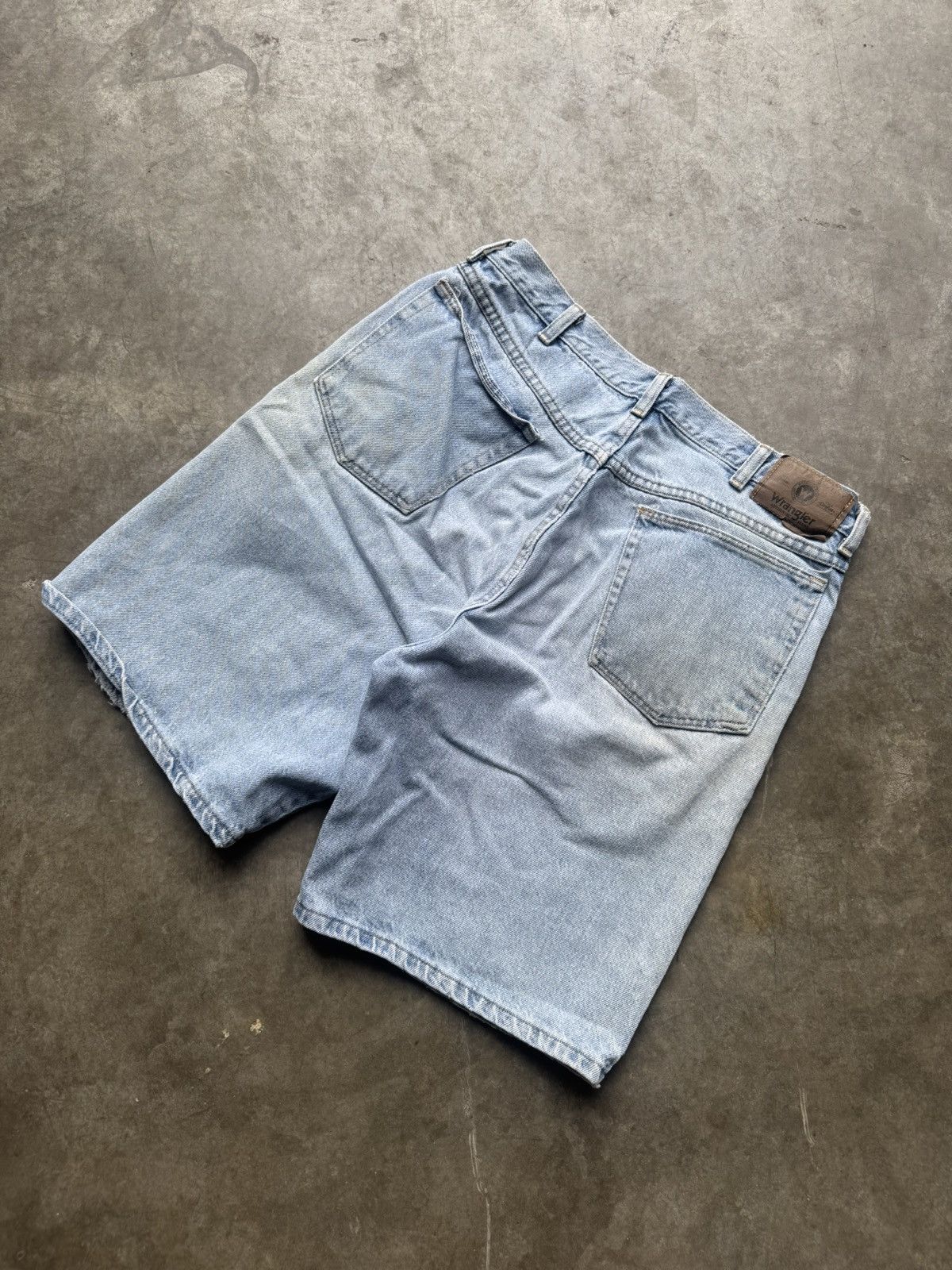 Vintage × Wrangler Vintage 90’s/00’s Wrangler Jorts Y2K Skater Size US 32 / EU 48 - 1 Thumbnail
