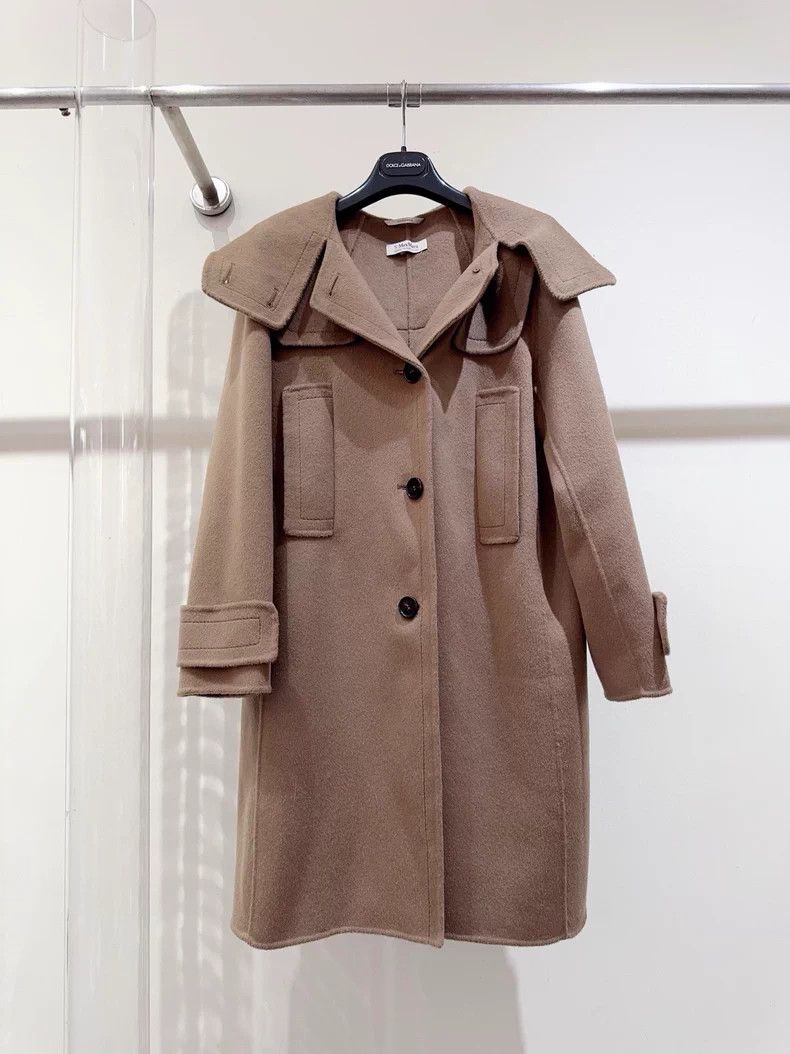 Max Mara Max Mara Overcoat Size S / US 4 / IT 40 - 1 Thumbnail
