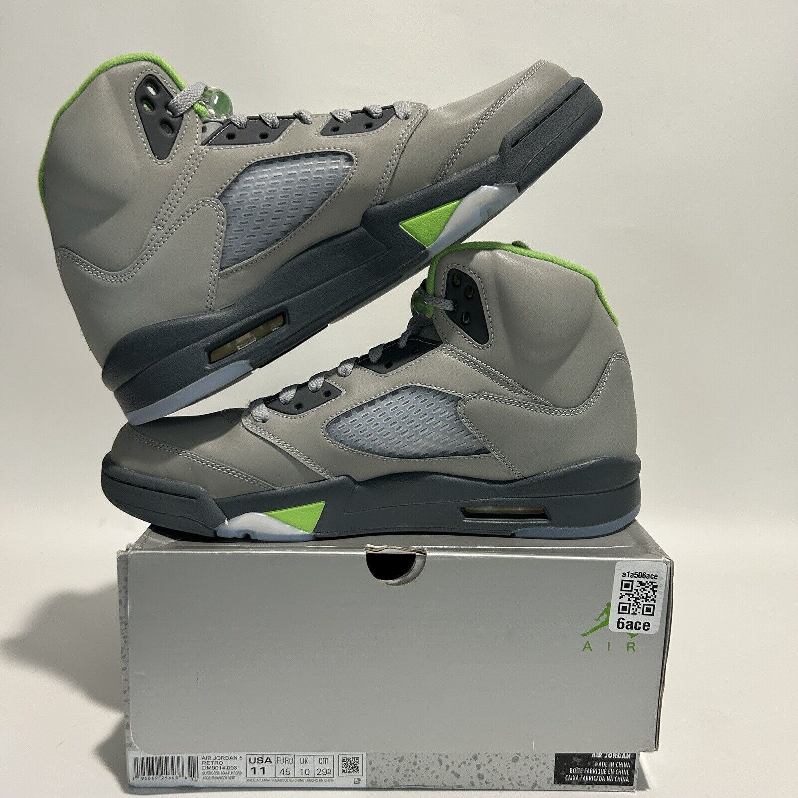 Nike Nike Shoes Air Jordan 5 Retro “Green Bean” 2024 Size US 11 / EU 44 - 3 Thumbnail