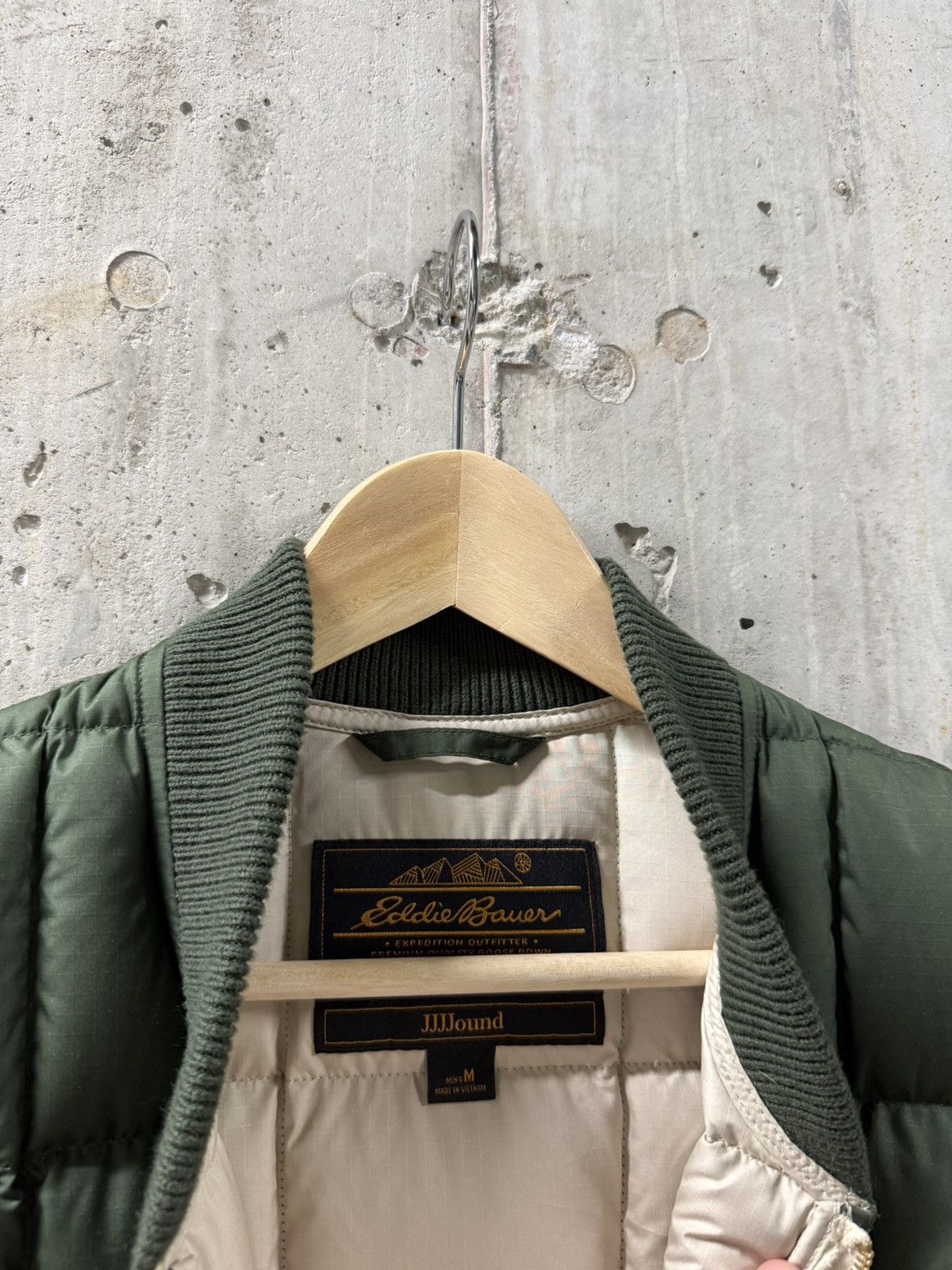 Eddie Bauer × JJJJound JJJJound Eddie Bauer Puffer Down Vest Green Size US M / EU 48-50 / 2 - 5 Thumbnail