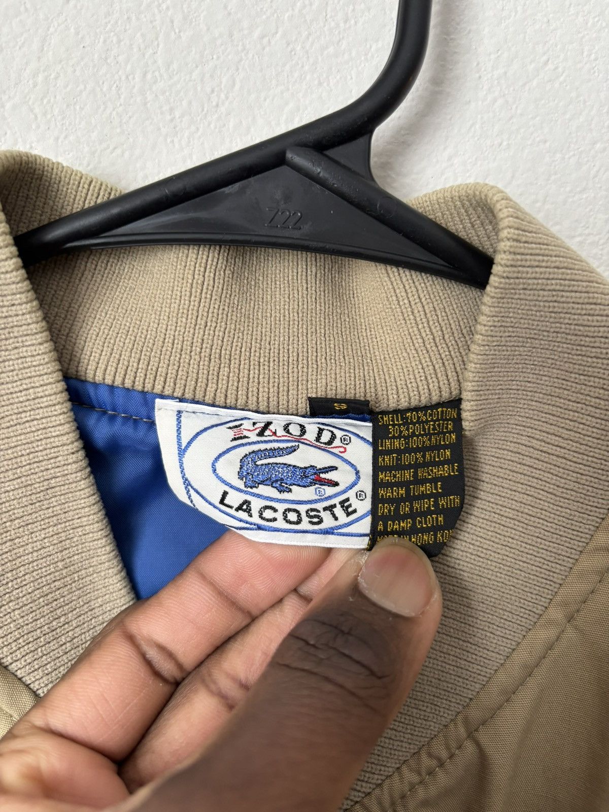 Vintage Izod Lacoste Harrington style jacket Size US S / EU 44-46 / 1 - 2 Thumbnail