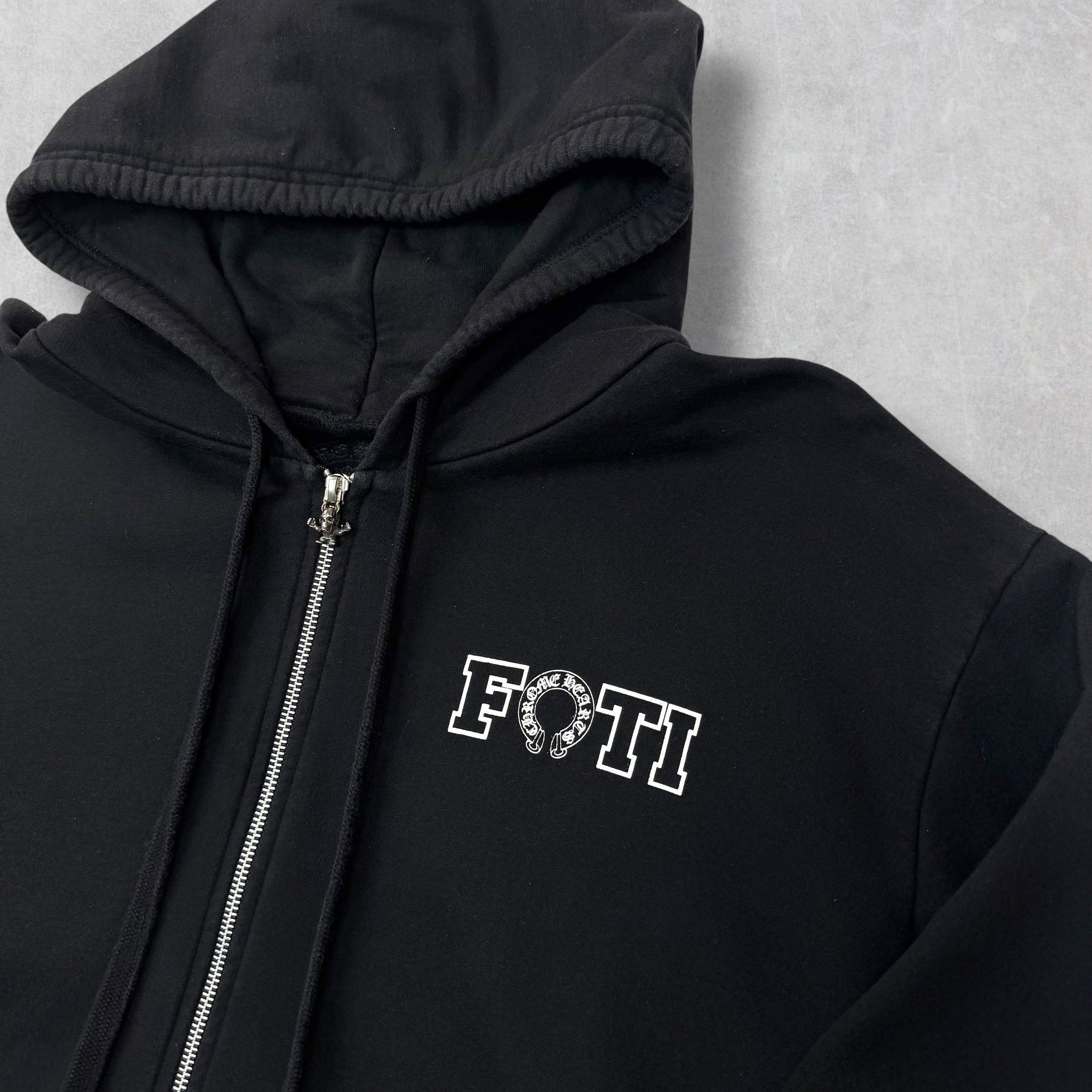Chrome Hearts Chrome Hearts Joe Foti Logos Zip Up Hoodie M Size US M / EU 48-50 / 2 - 3 Thumbnail
