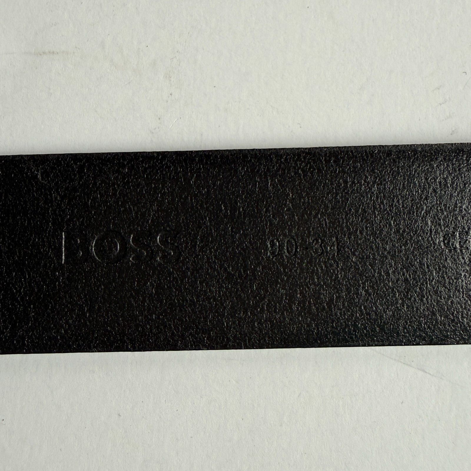 Hugo Boss HUGO BOSS Boss Celie Black Leather Belt - 34 Waist Size 34 - 7 Thumbnail