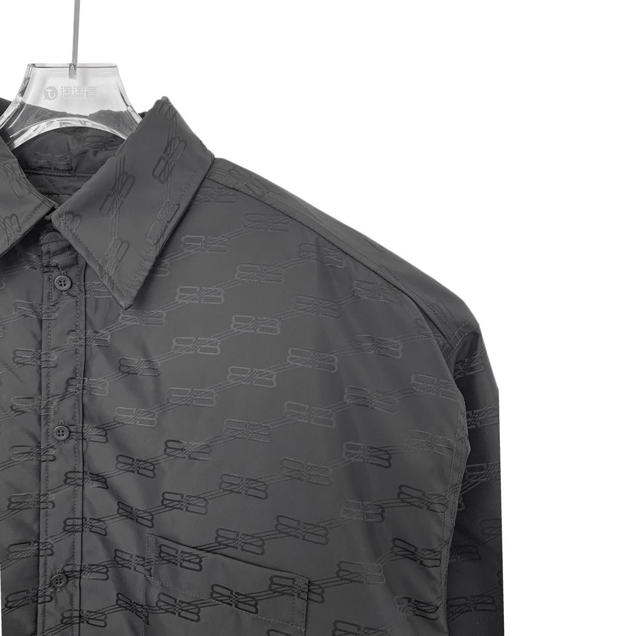 Balenciaga Balenciaga All-Over Logo Jacket (Size 48) Size US M / EU 48-50 / 2 - 6 Thumbnail