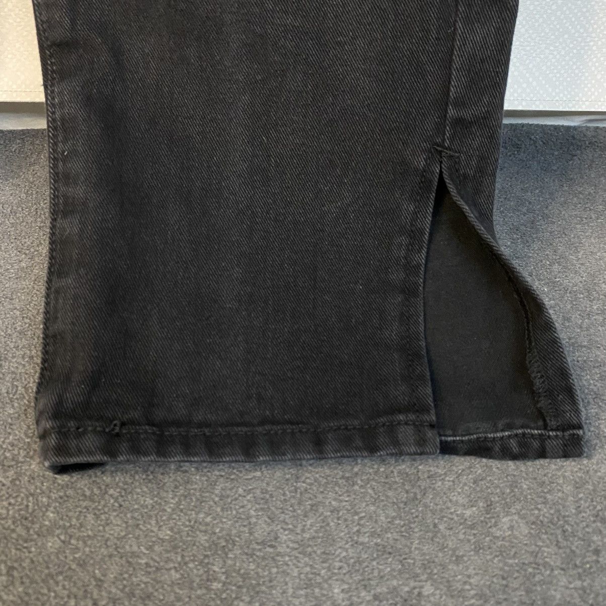 PrettyLittleThing Pretty Little Thing Black Jeans Women's High Waist Sz 8 EUC Size 30" / US 8 / IT 44 - 8 Thumbnail