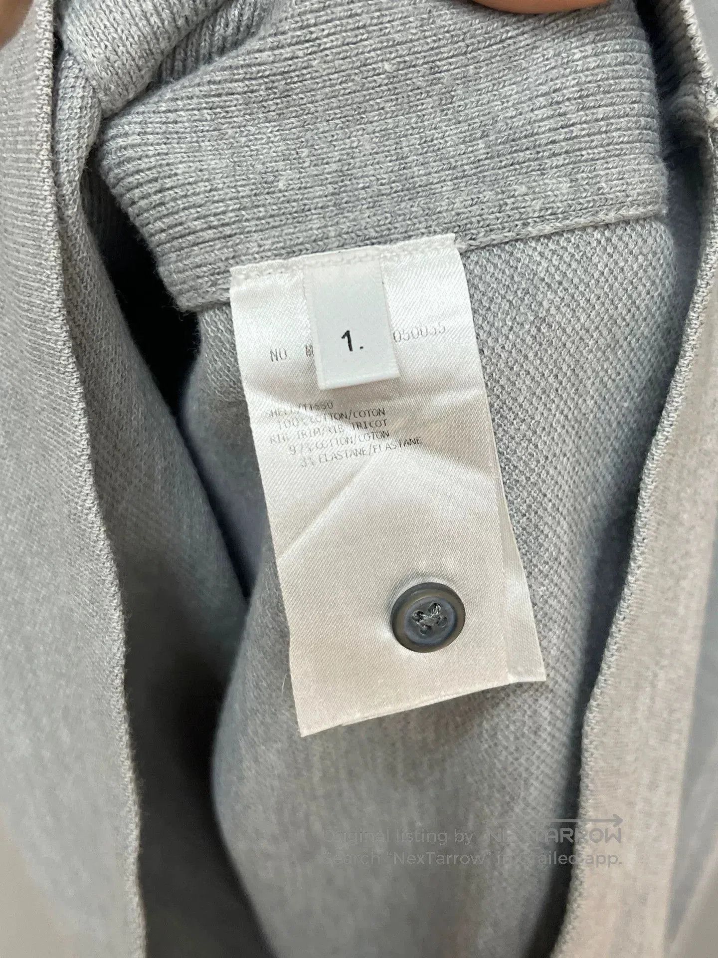 Thom Browne thom browne gray striped short sleeve shirt. Size US XS / EU 42 / 0 - 3 Thumbnail