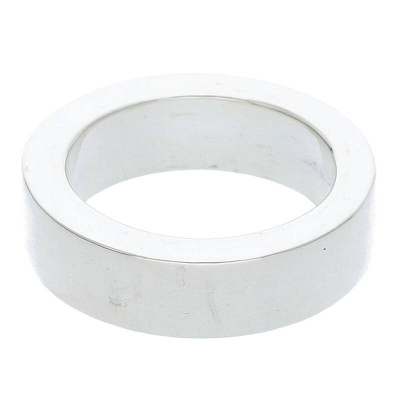 Chrome Hearts US 5 CHROME HEARTS 6mm SPACER RING SILVER Size ONE SIZE - 4 Thumbnail
