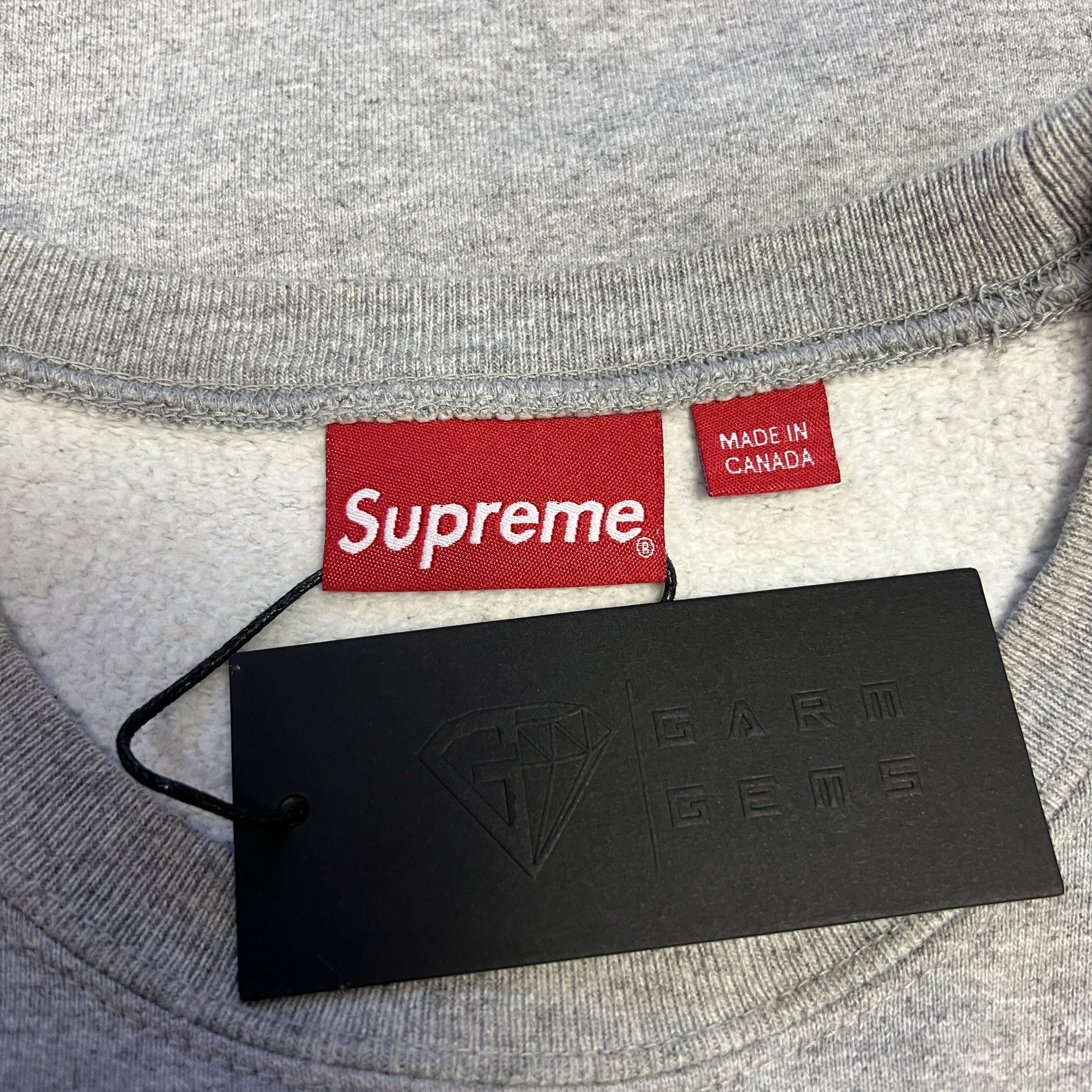 Supreme Supreme Embroidered Logo Sweatshirt Size US M / EU 48-50 / 2 - 5 Thumbnail