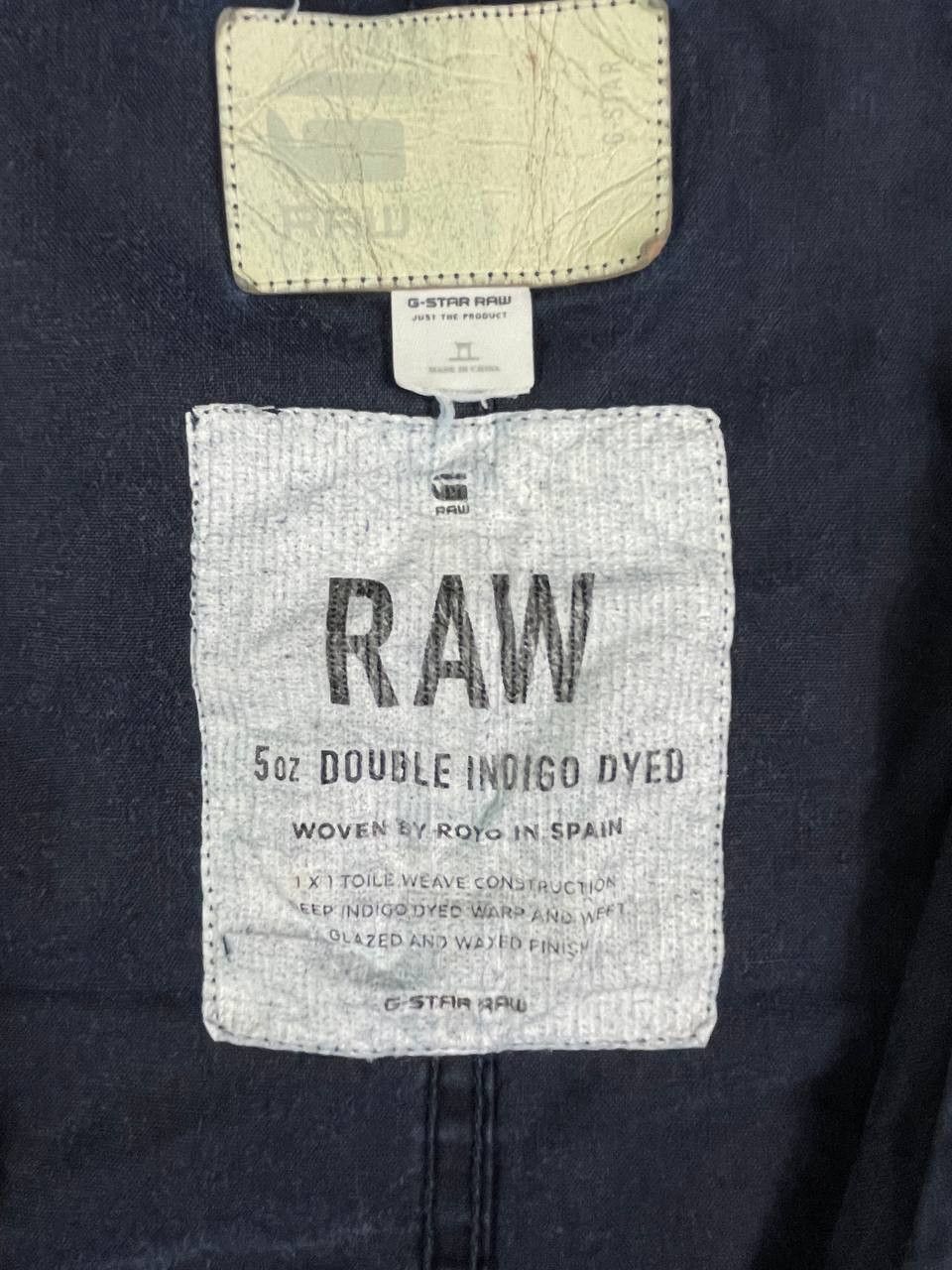 G-Star G-Star RAW Crotch Indigo Military Coat Size US L / EU 52-54 / 3 - 14 Thumbnail