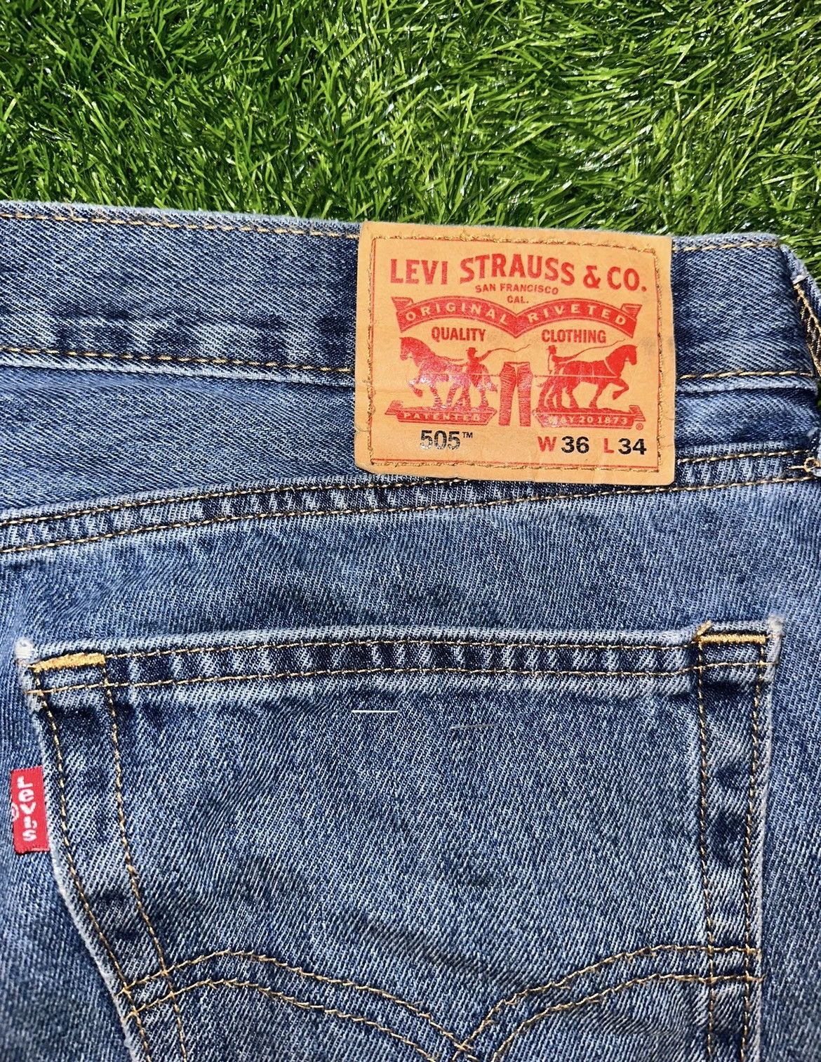 Levi's Levi 505 Strauss & Co Size W36 L34 Size US 36 / EU 52 - 3 Thumbnail